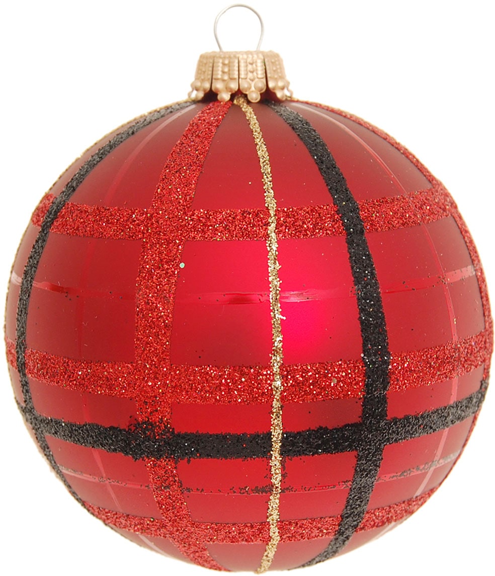 Weihnachtsbaumkugel »Bredaa, Weihnachtsdeko, Christbaumschmuck«, (Set, 6 St.),...