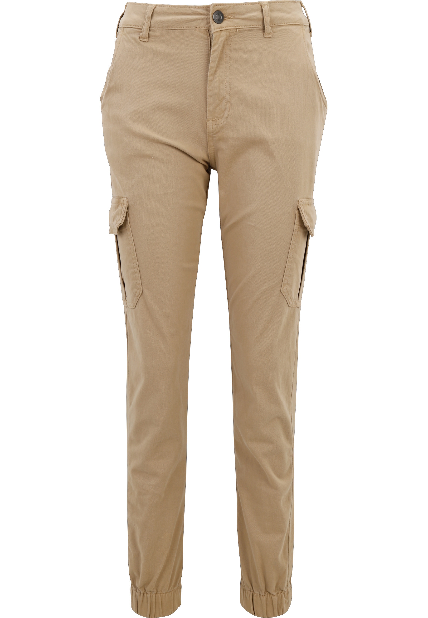 URBAN CLASSICS Cargohose »Urban Classics Damen Ladies High Waist Cargo Pants«