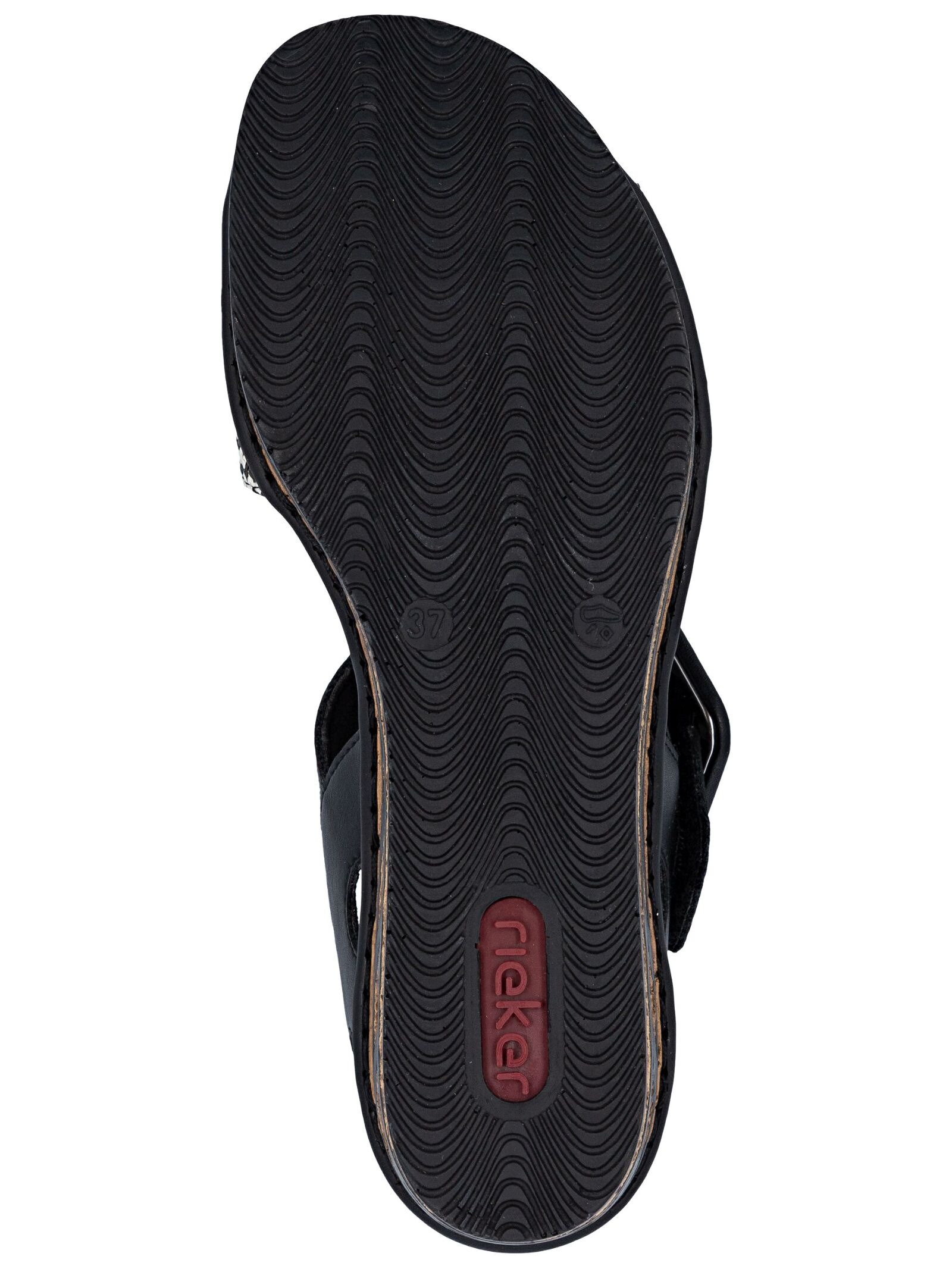 Rieker Keilsandalette »Rieker Sandalen Textil«
