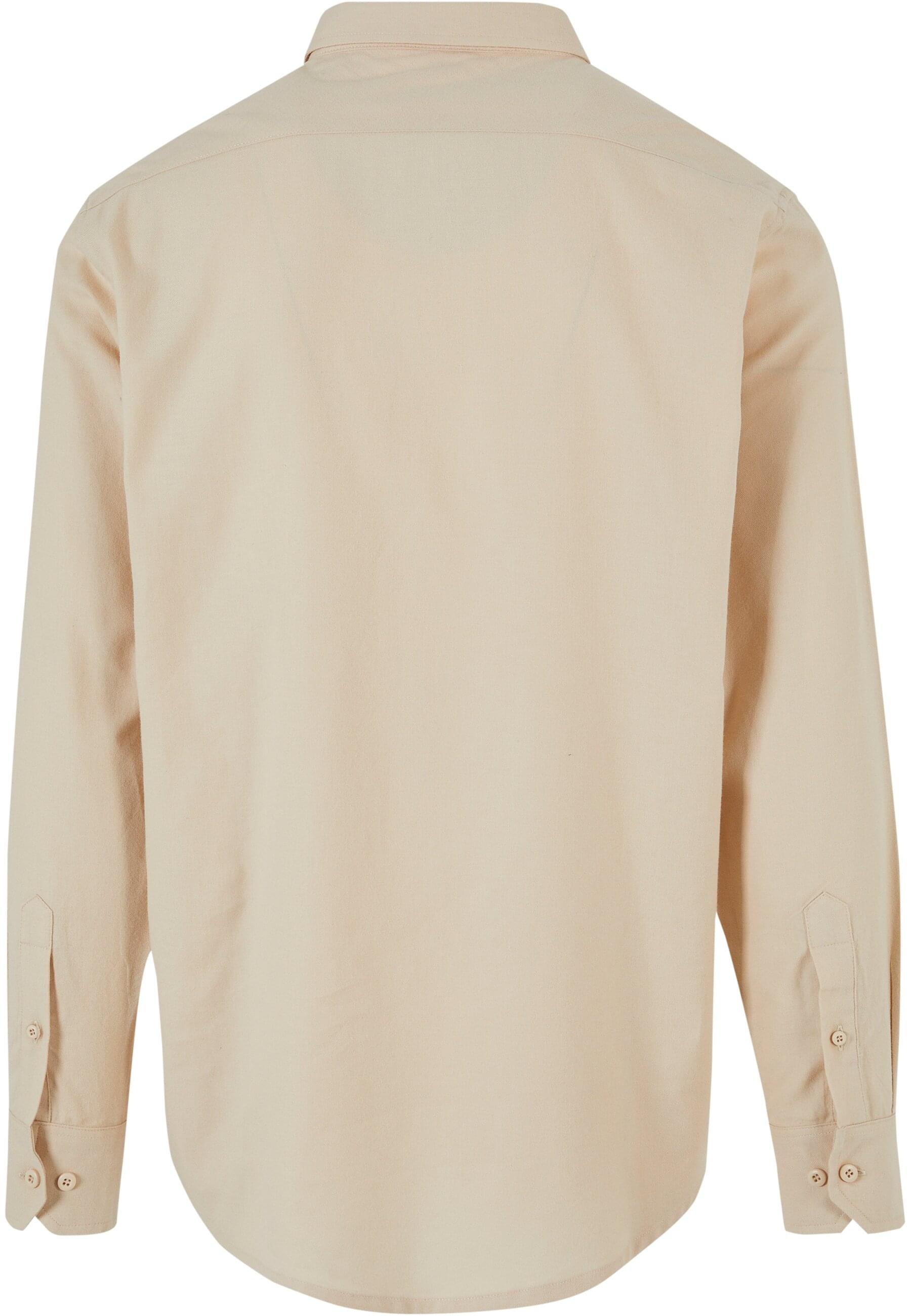 URBAN CLASSICS Langarm-Poloshirt »Urban Classics Herren Flanell Shirt«, (1 tlg.)