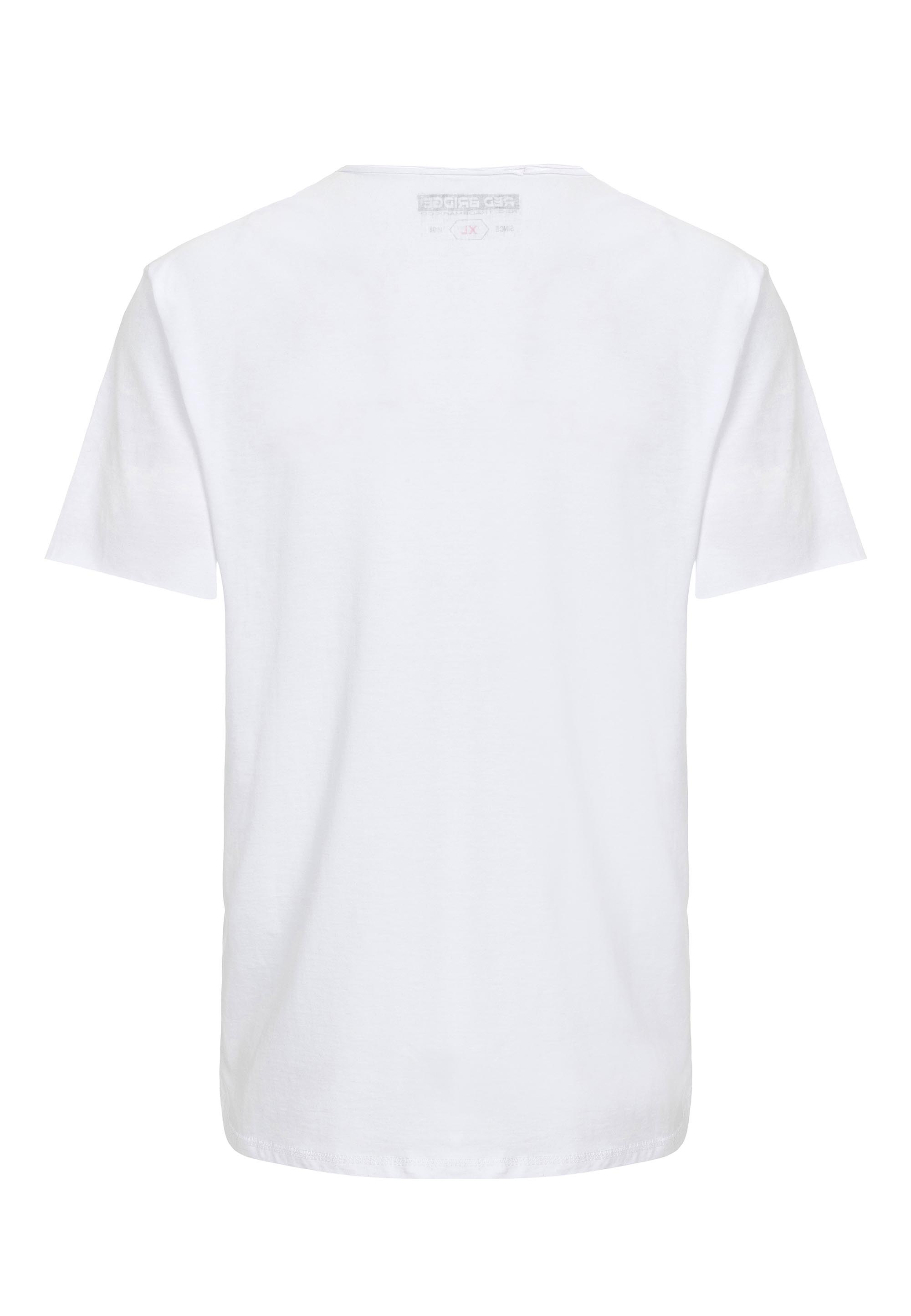 RedBridge T-Shirt »Columbia«, in schlichtem Design