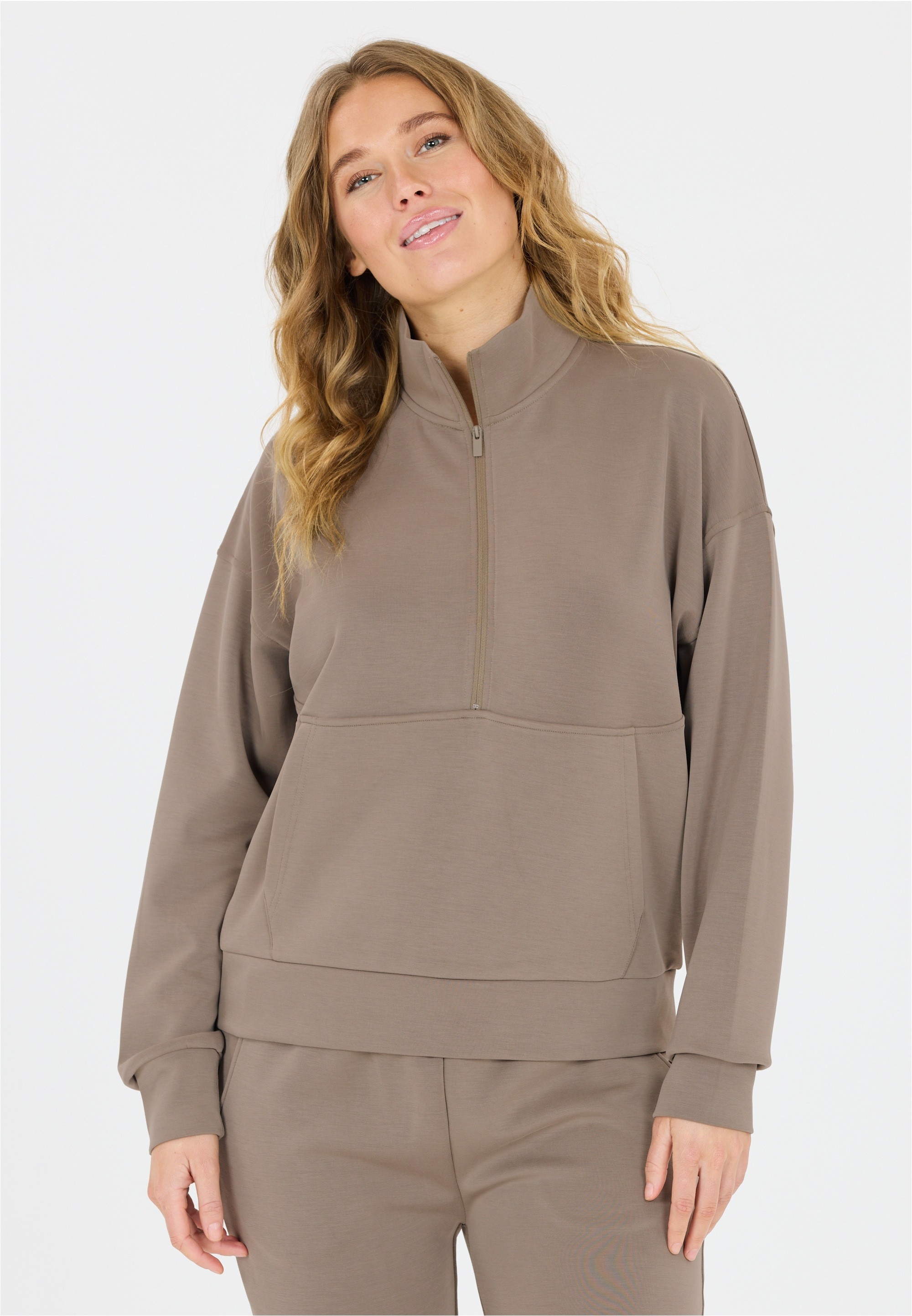 ATHLECIA Sweatshirt "Jillnana", mit geräumiger Kängurutasche günstig online kaufen