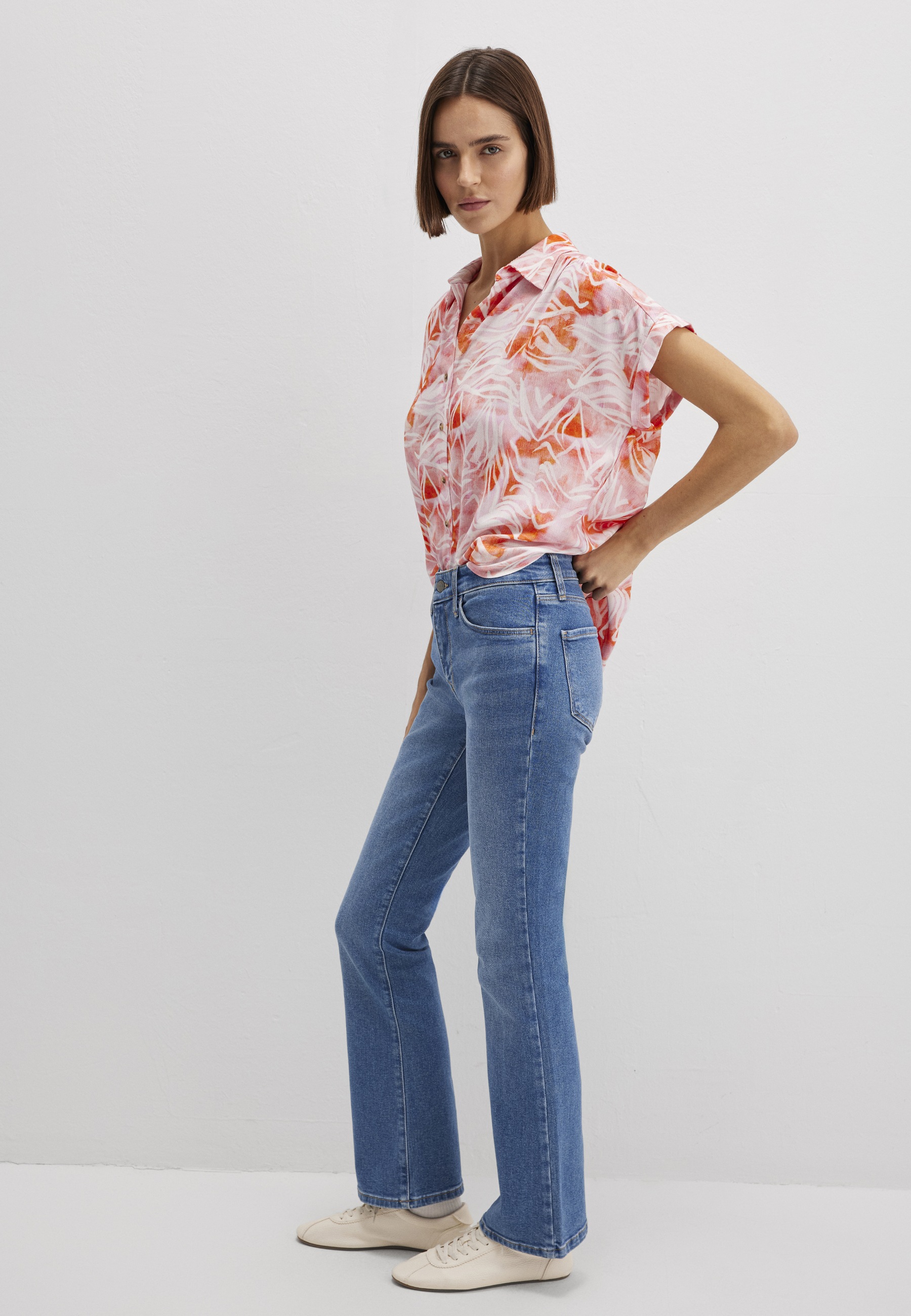 Mavi Kurzarmbluse "SHORT SLEEVE SHIRT" Bluse Kurzarm günstig online kaufen