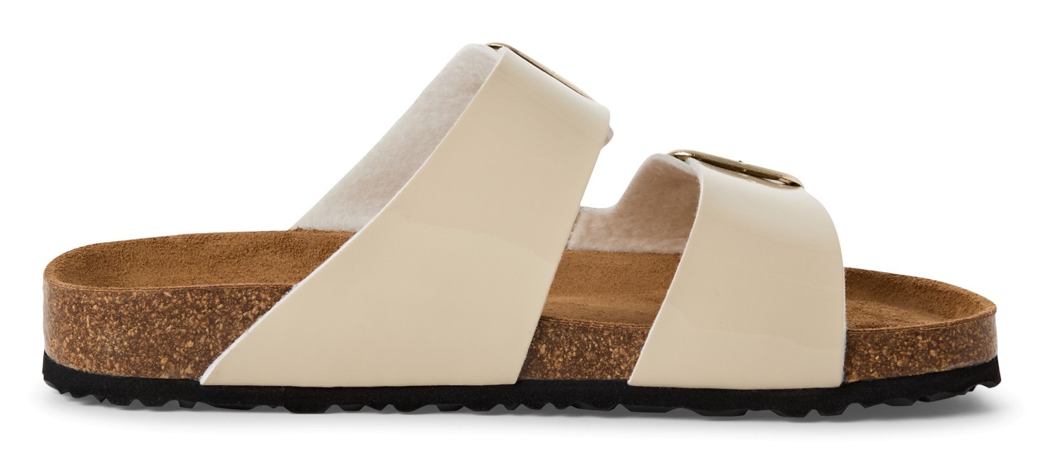 Tamaris Pantolette, Sommerschuh, Schlappen mit gepolstertem Fußbett