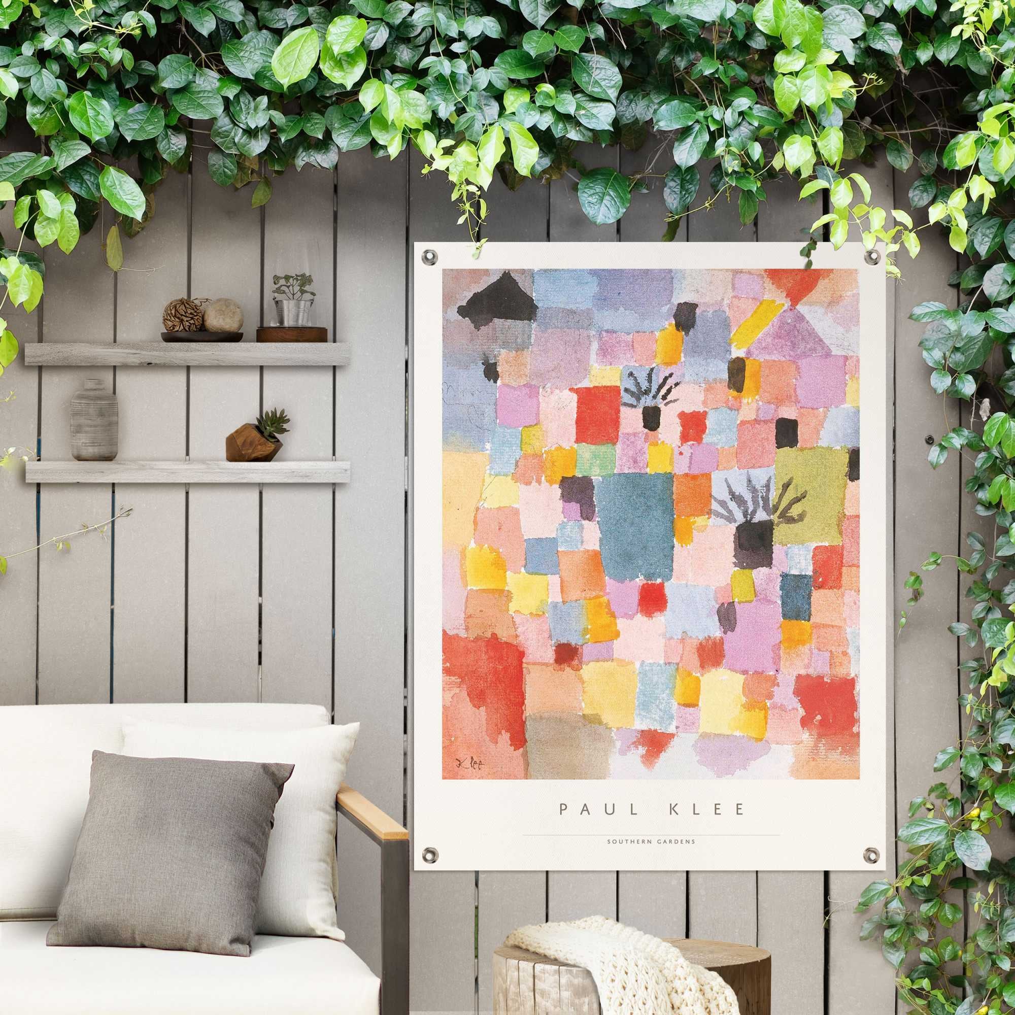 Reinders Poster "Paul Klee II", Outdoor für Garten oder Balkon günstig online kaufen