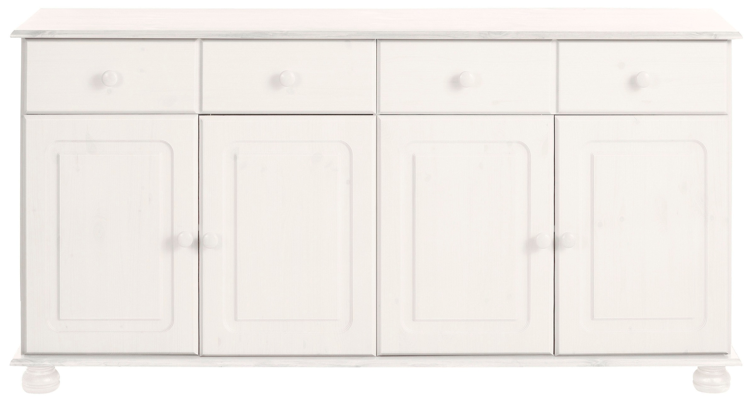 Home affaire Sideboard "Mette", Kommode aus massivem Kiefernholz, Breite 156 cm