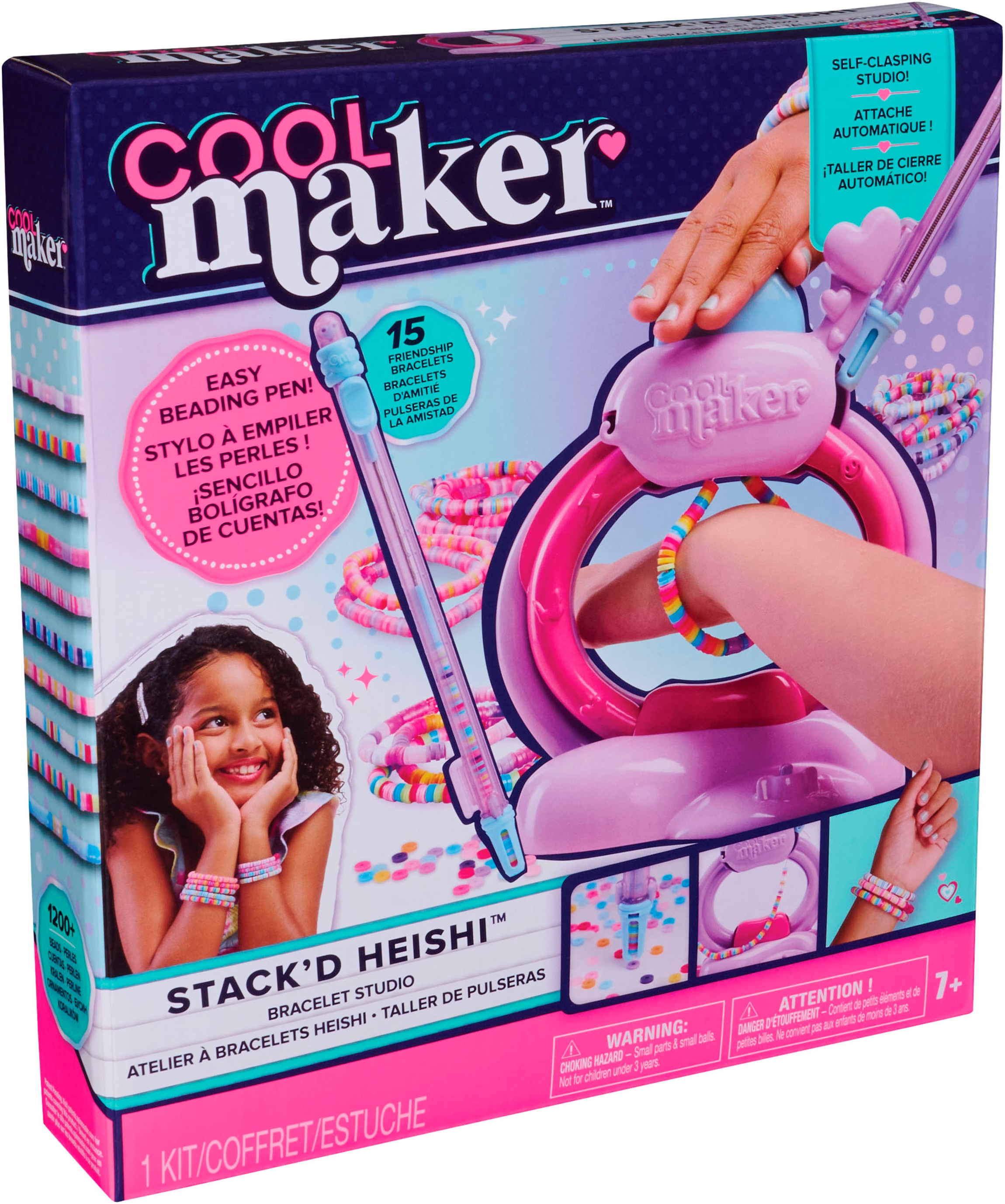 Spin Master Kreativset »Cool Maker Stack'd Heishi Armband Studio«