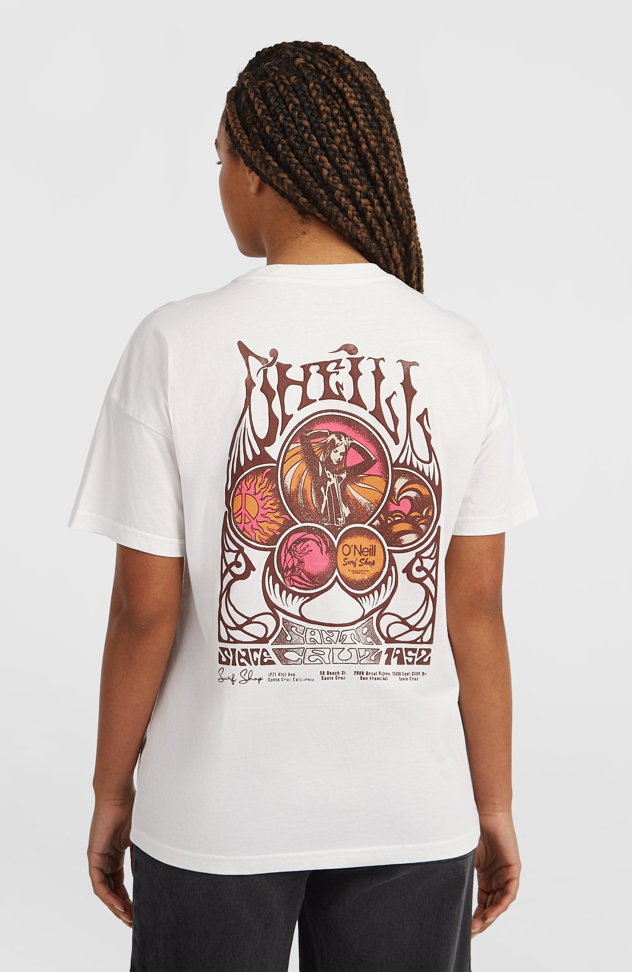 ONeill T-Shirt "ORIGINALS BACK PRINT T-SHIRT" 1 Stk. lockere Passform, spor günstig online kaufen