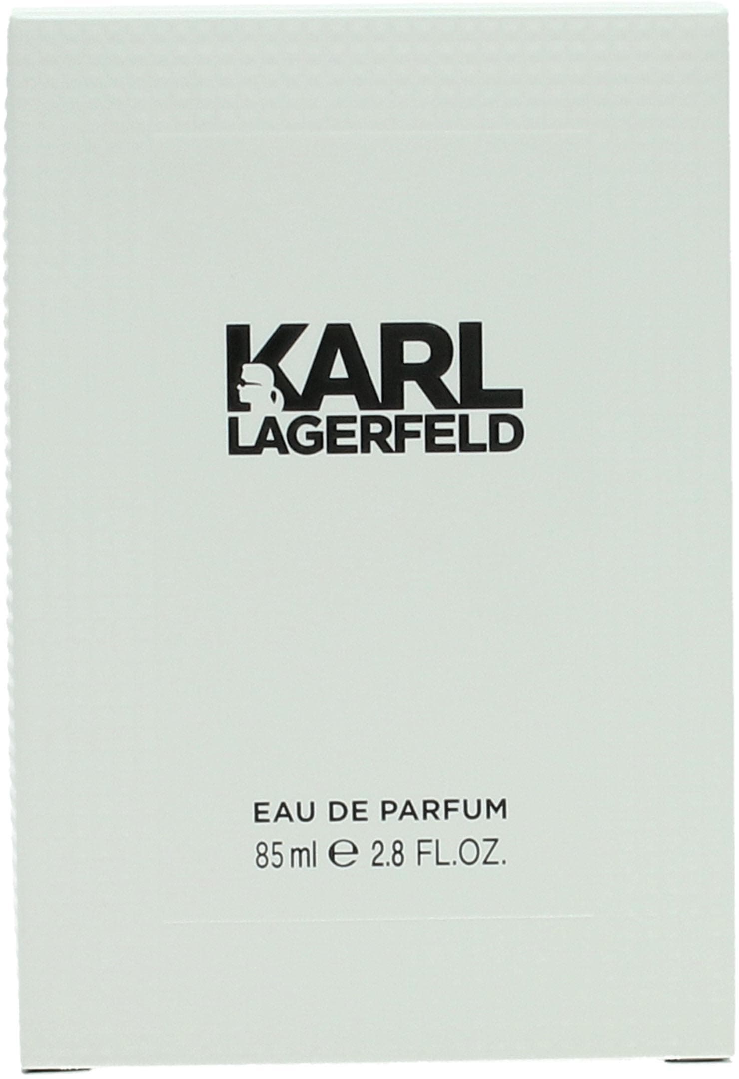 LAGERFELD Eau de Parfum »Pour Femme«, Blumig-fruchtiger Damenduft mit Pfirsich, Magnolie und Moschus.