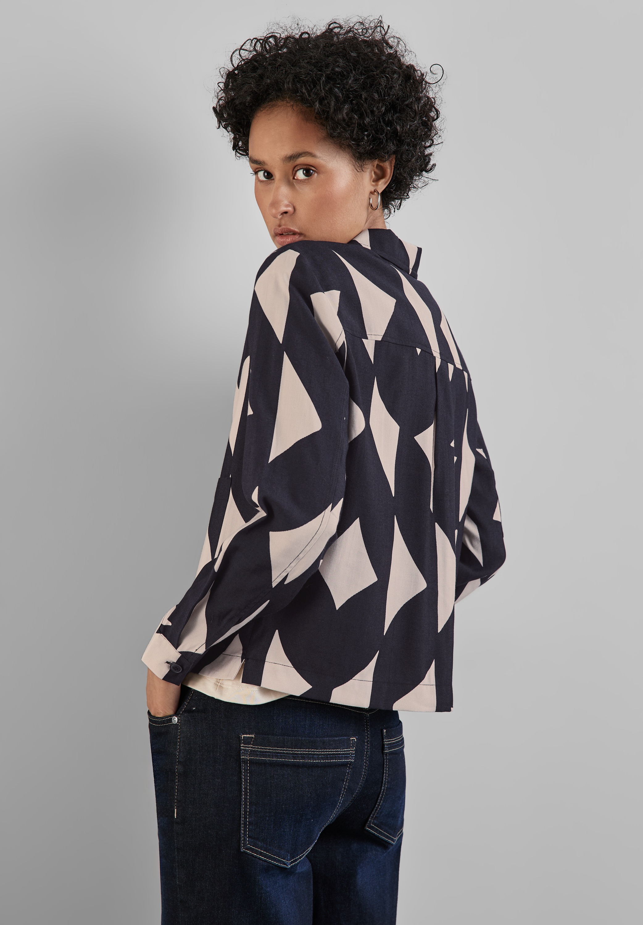 STREET ONE Hemdbluse, mit Knopfleiste