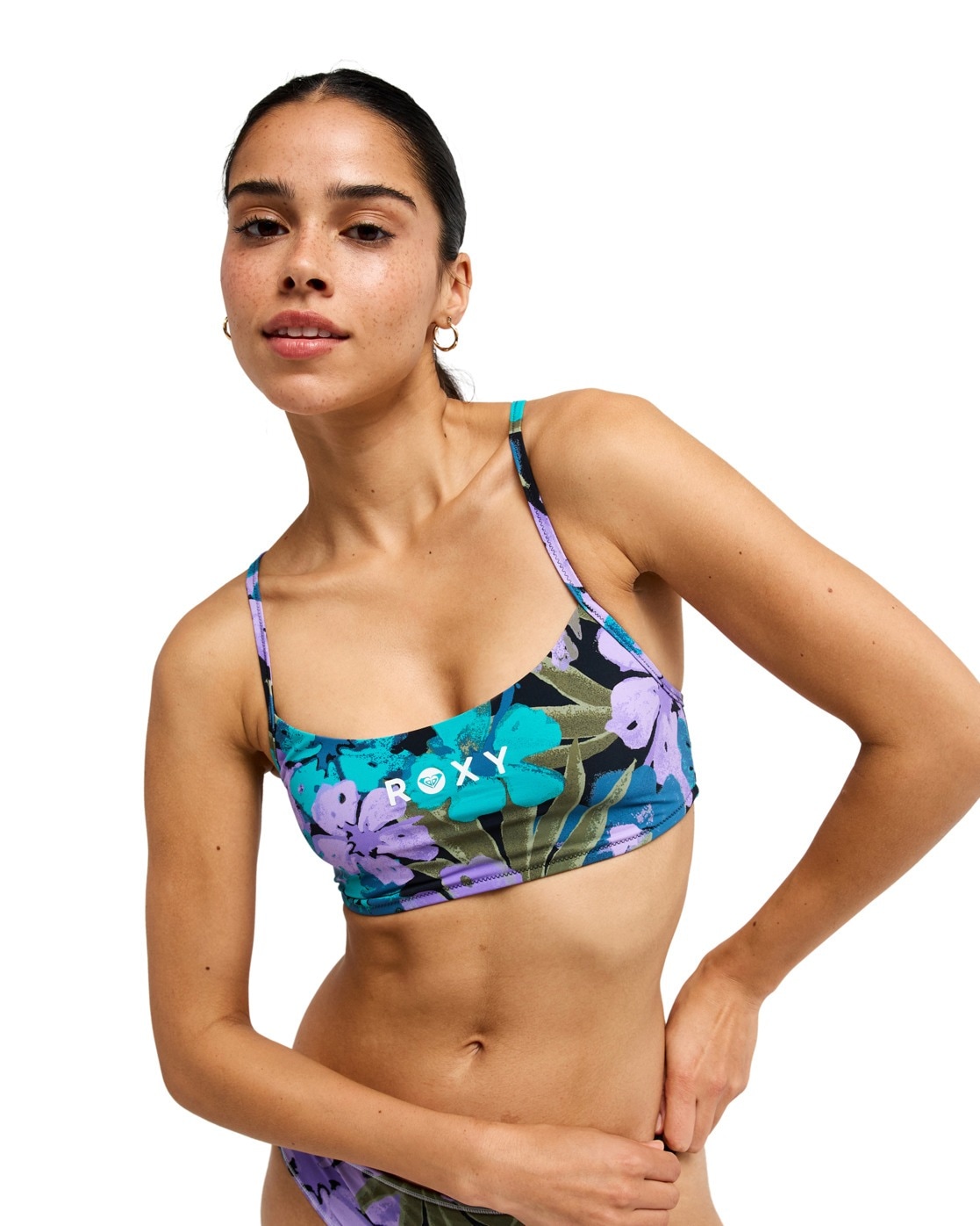 Roxy Bandeau-Bikini-Top "Roxy Active Bralette"