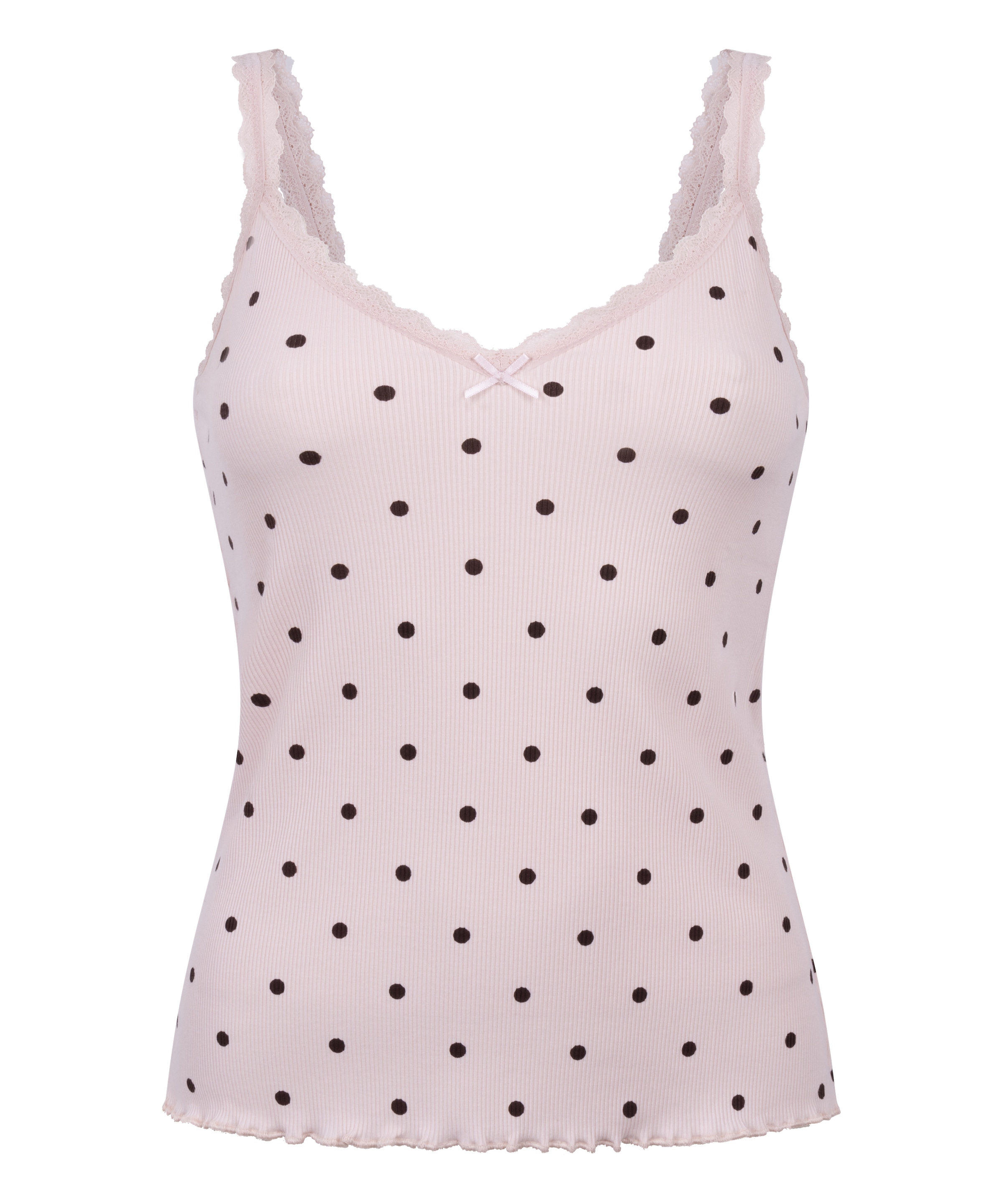 Hunkemöller Pyjama »Singlet Rib Jersey Lace«