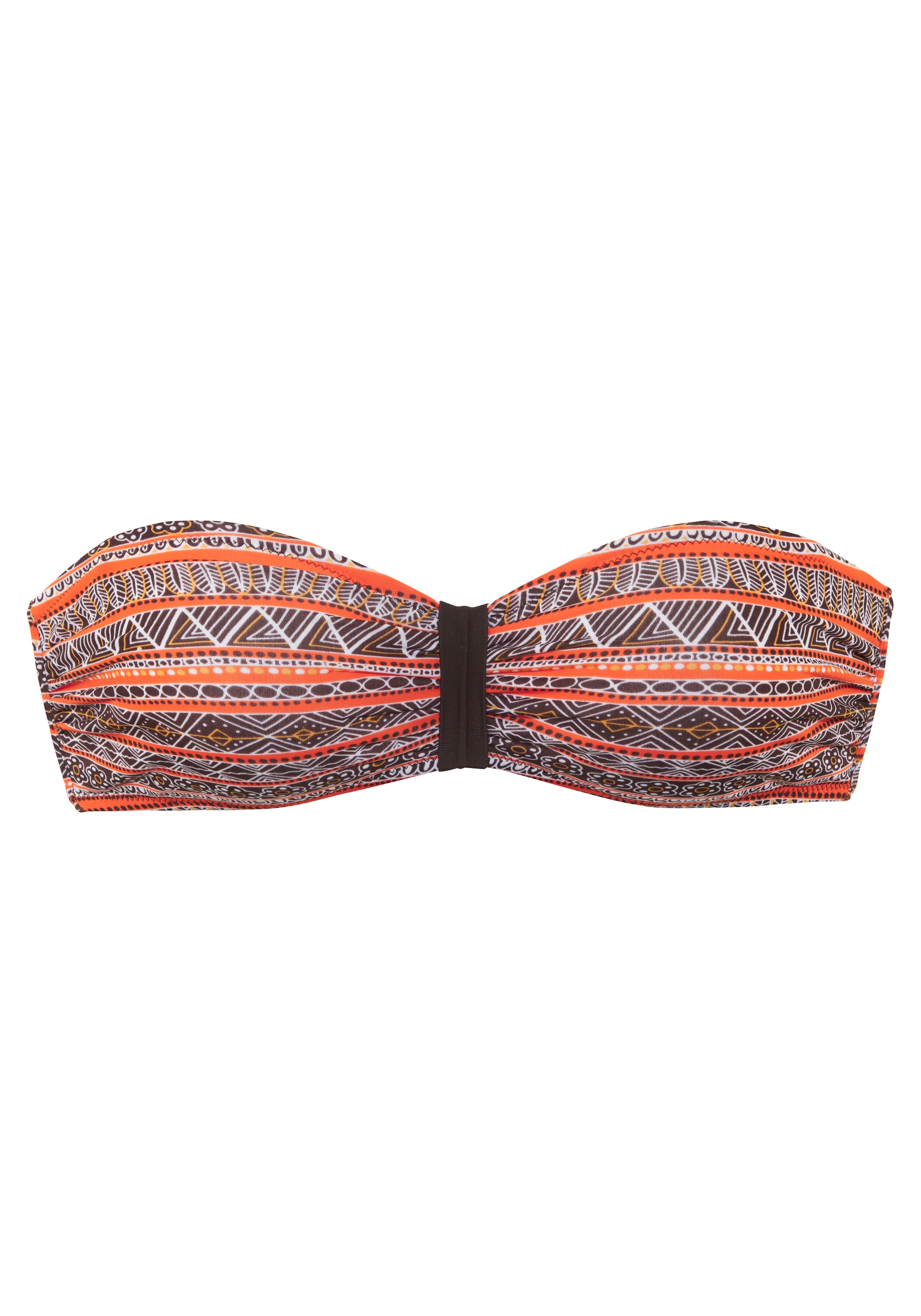 Buffalo Bandeau-Bikini, Mit trendigem Streifendruck