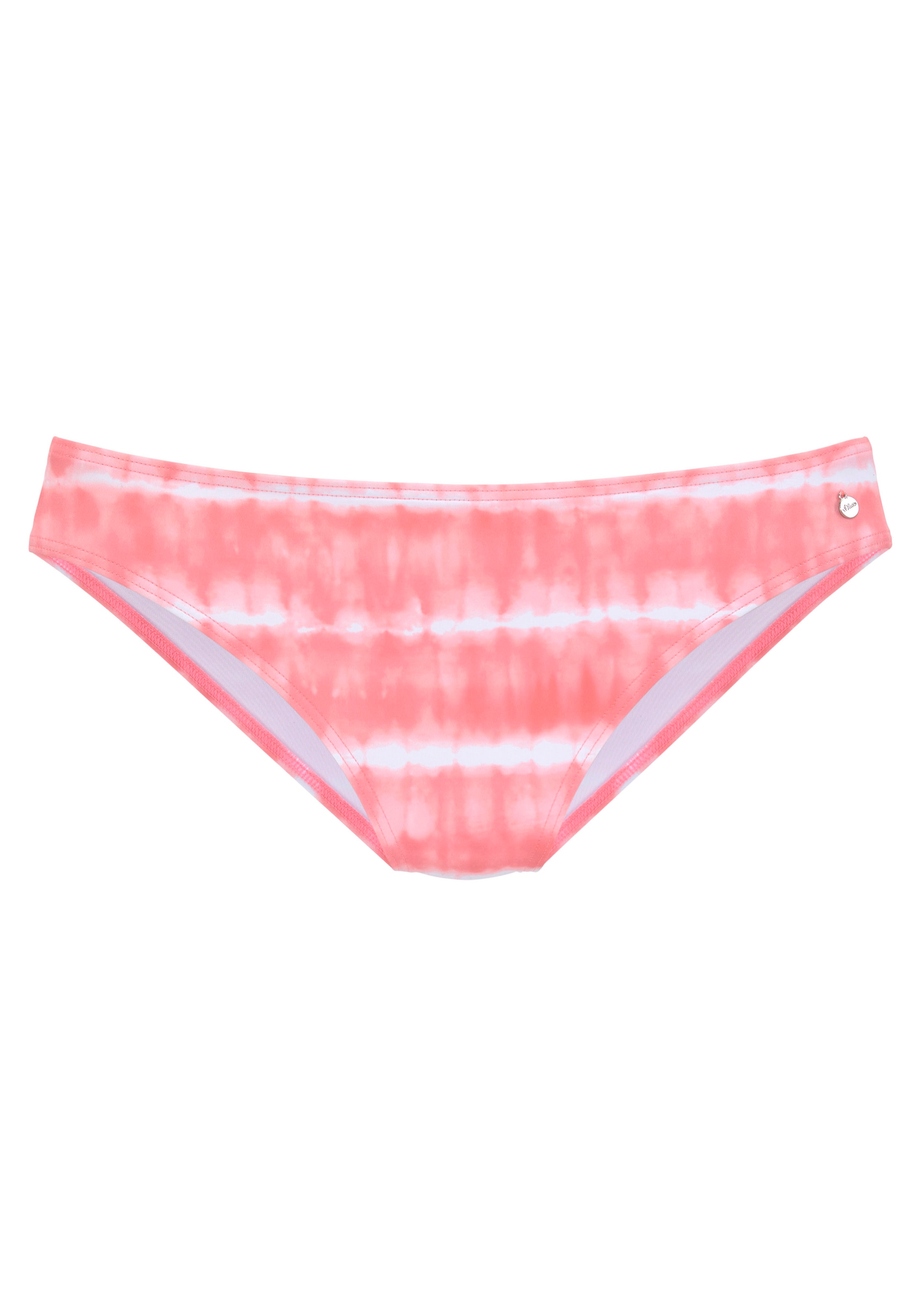 s.Oliver Bikini-Hose »Enja«, mit Batikdruck