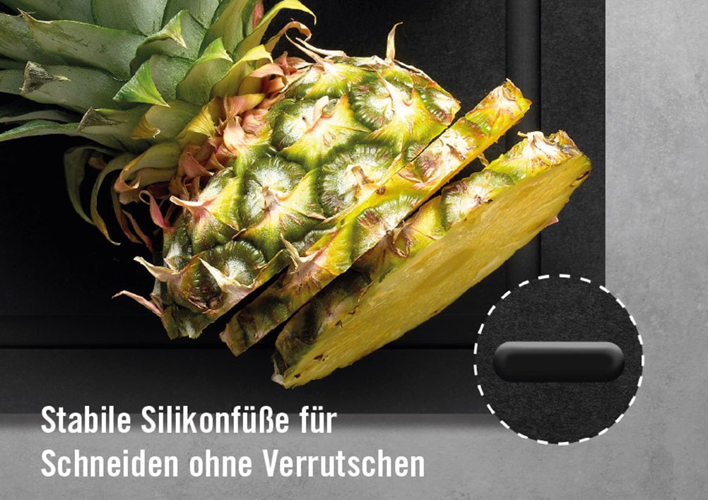 WOLL Schneidebrett »Cut & Serve«, (Set, 4 St.), aus FSC-zertifiziertem Papierverbundstoff