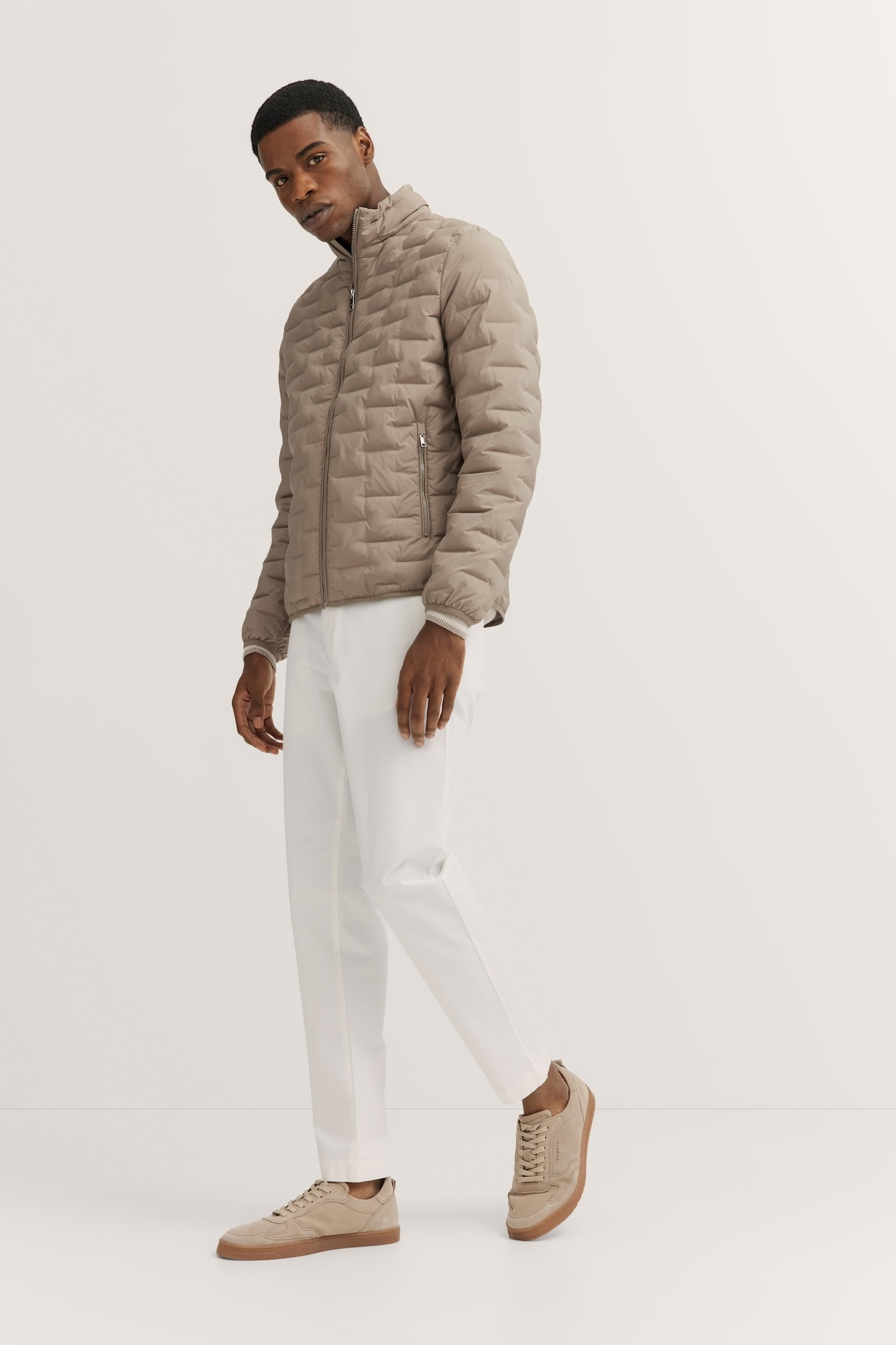 bugatti Blouson, ohne Kapuze, in Steppoptik