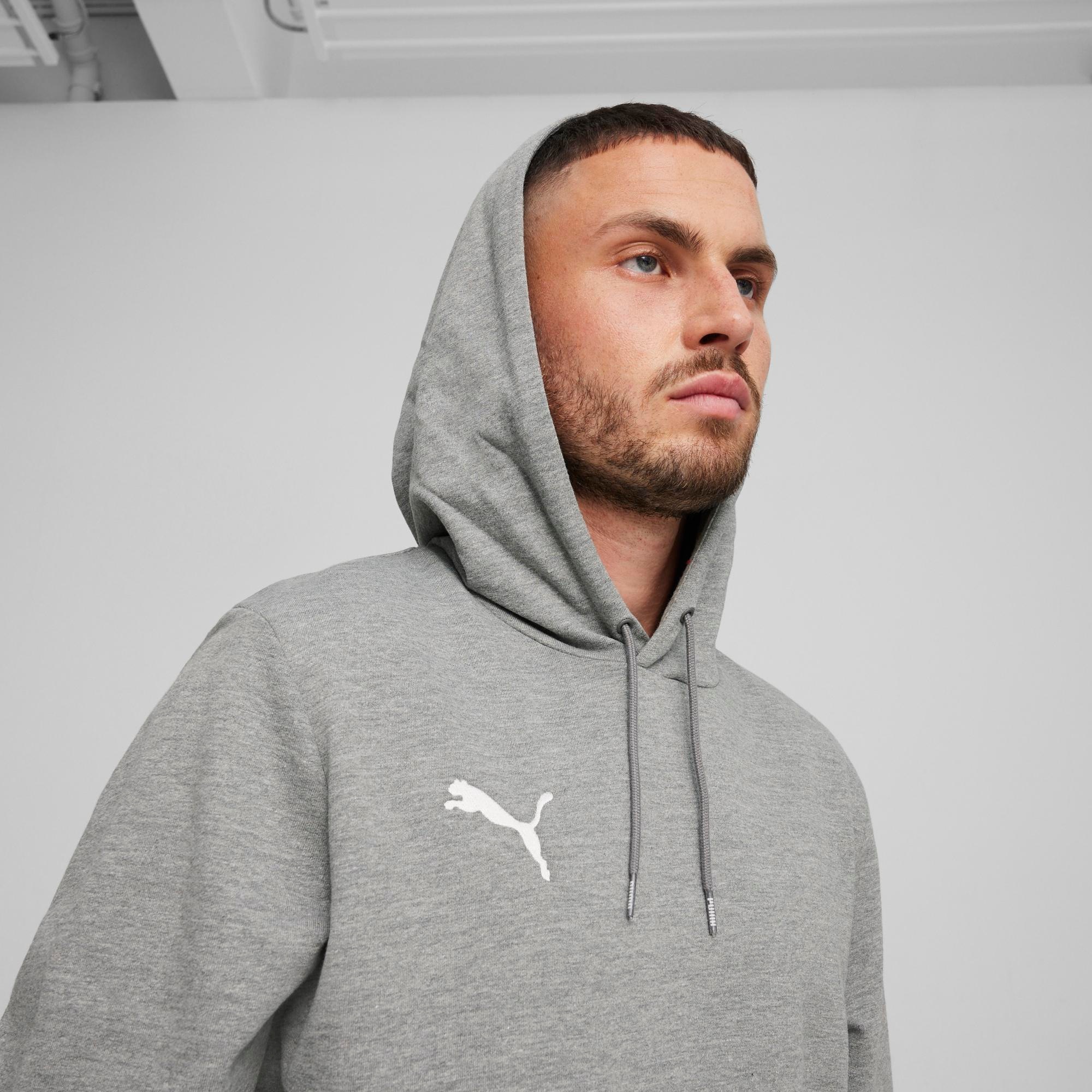 PUMA Kapuzensweatshirt »TEAMGOAL CASUALS HOODY«, mit Kapuze, Rundhalsausschnitt, Regular Fit, mit Kängurutasche
