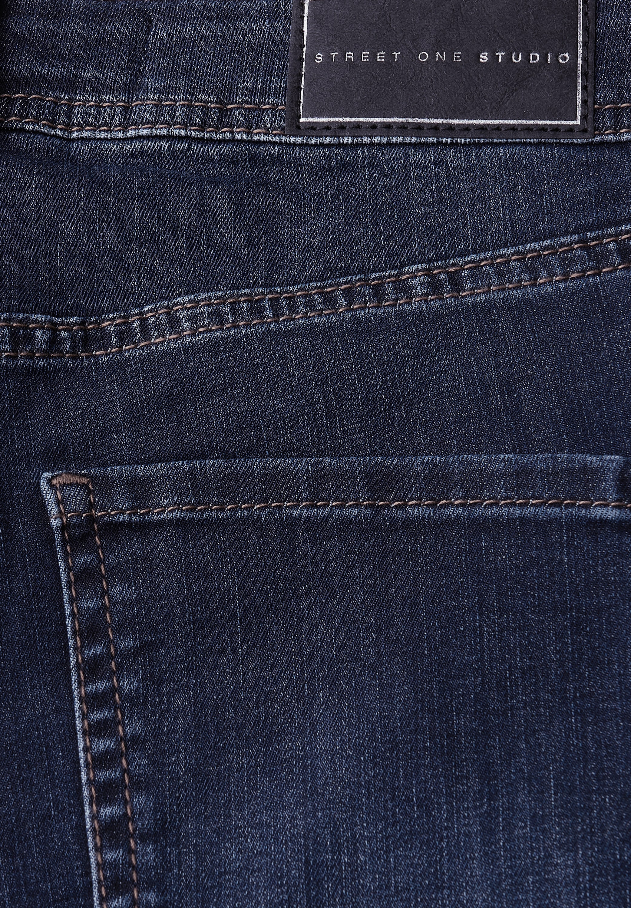 STREET ONE STUDIO Bootcut-Jeans, Middle Waist