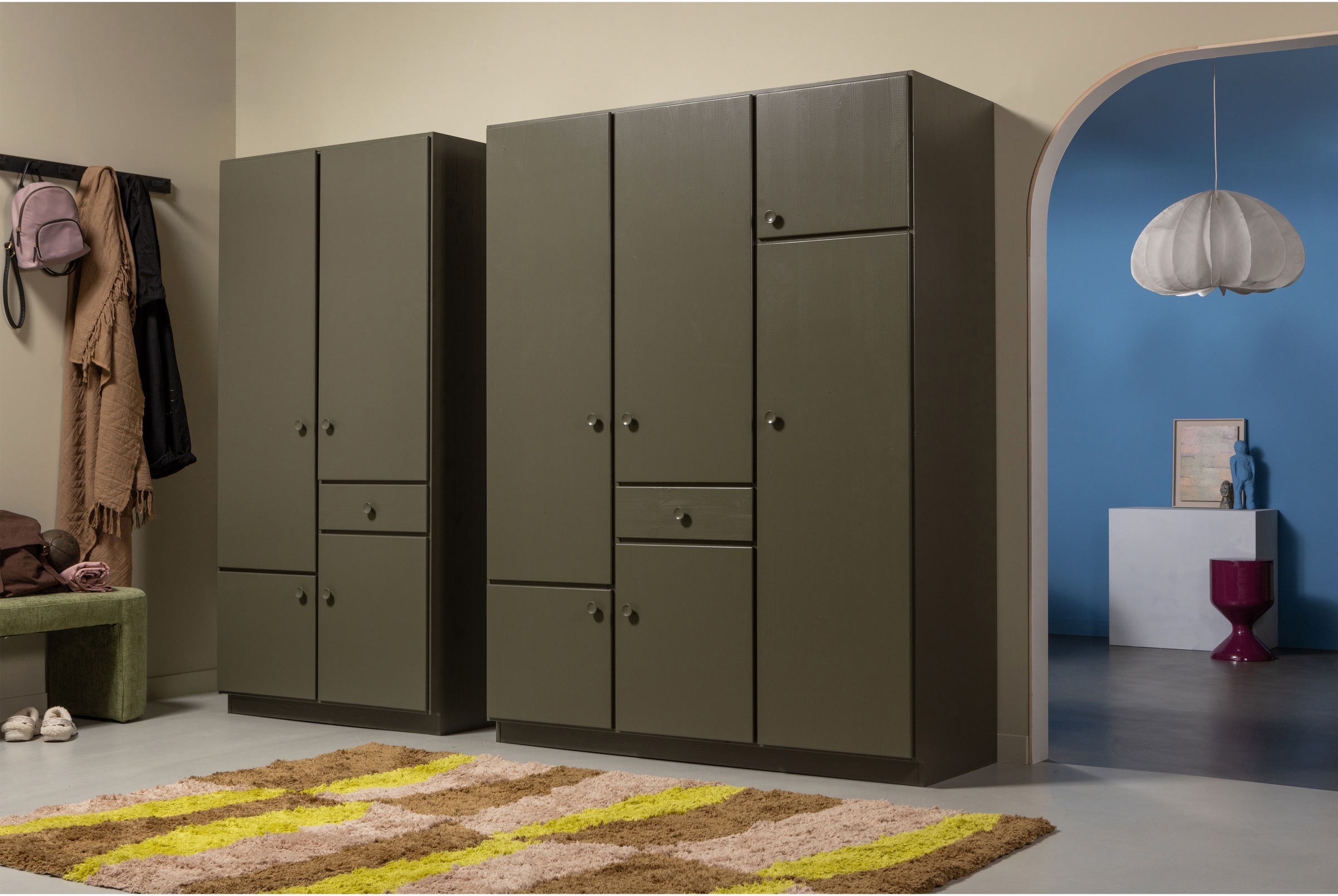 WOOOD Kleiderschrank "WOOOD ALFIE KLEIDERSCHRANK" Kleiderschrank Alfie aus günstig online kaufen