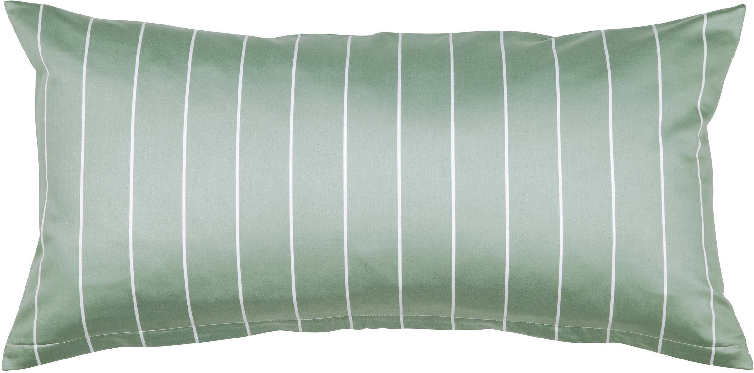 Janine Kissenbezug »modernclassic 39025, Mako-Satin aus 100% Baumwolle«, (2 St.), mit Reißverschluss, in Gr. 40x80 oder 80x80 cm, mit Karos und Streifen