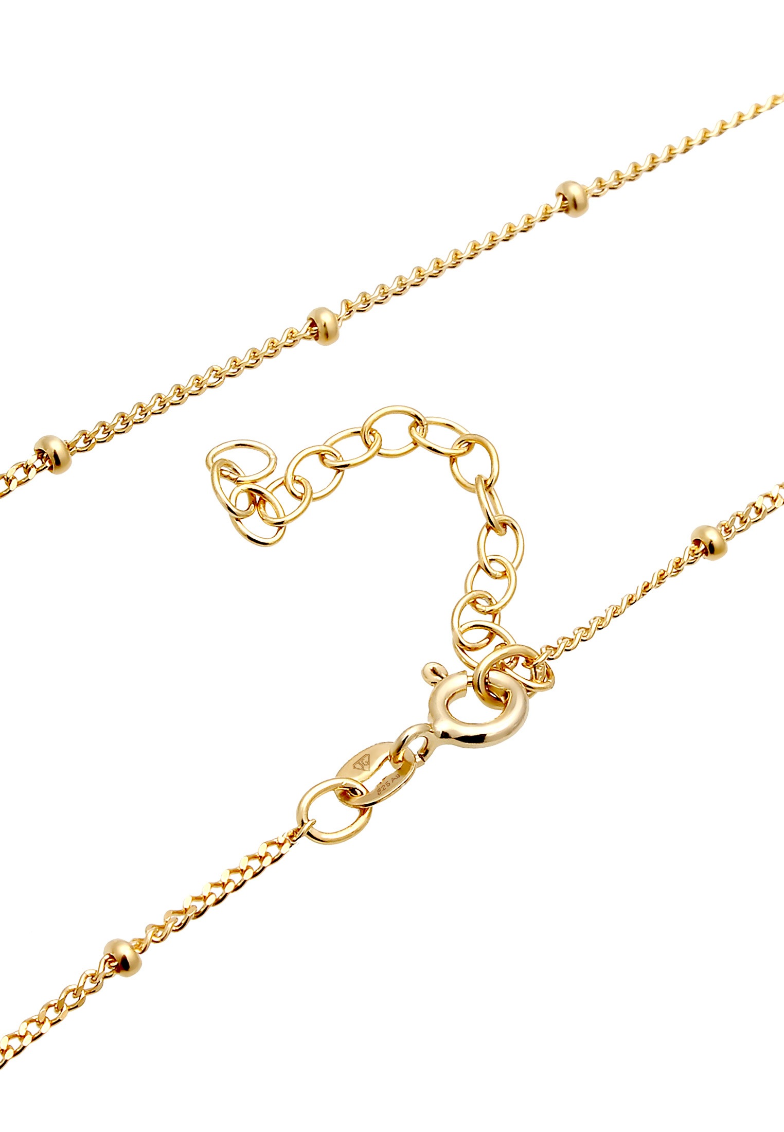 Elli Bauchkette »Schmuckzubehör Taillenkette Body Chain Kugelkette 925 Silber«