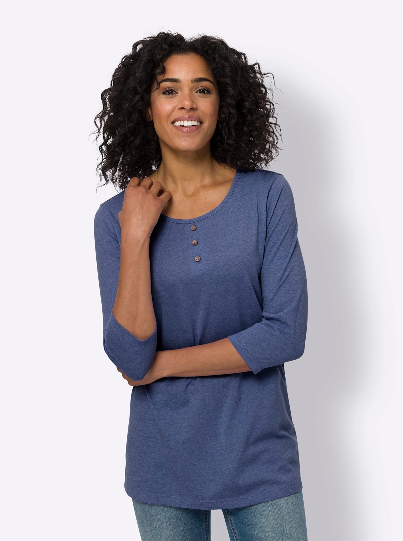 Classic Basics Longshirt "Longshirt" 1 Stk. tlg. günstig online kaufen