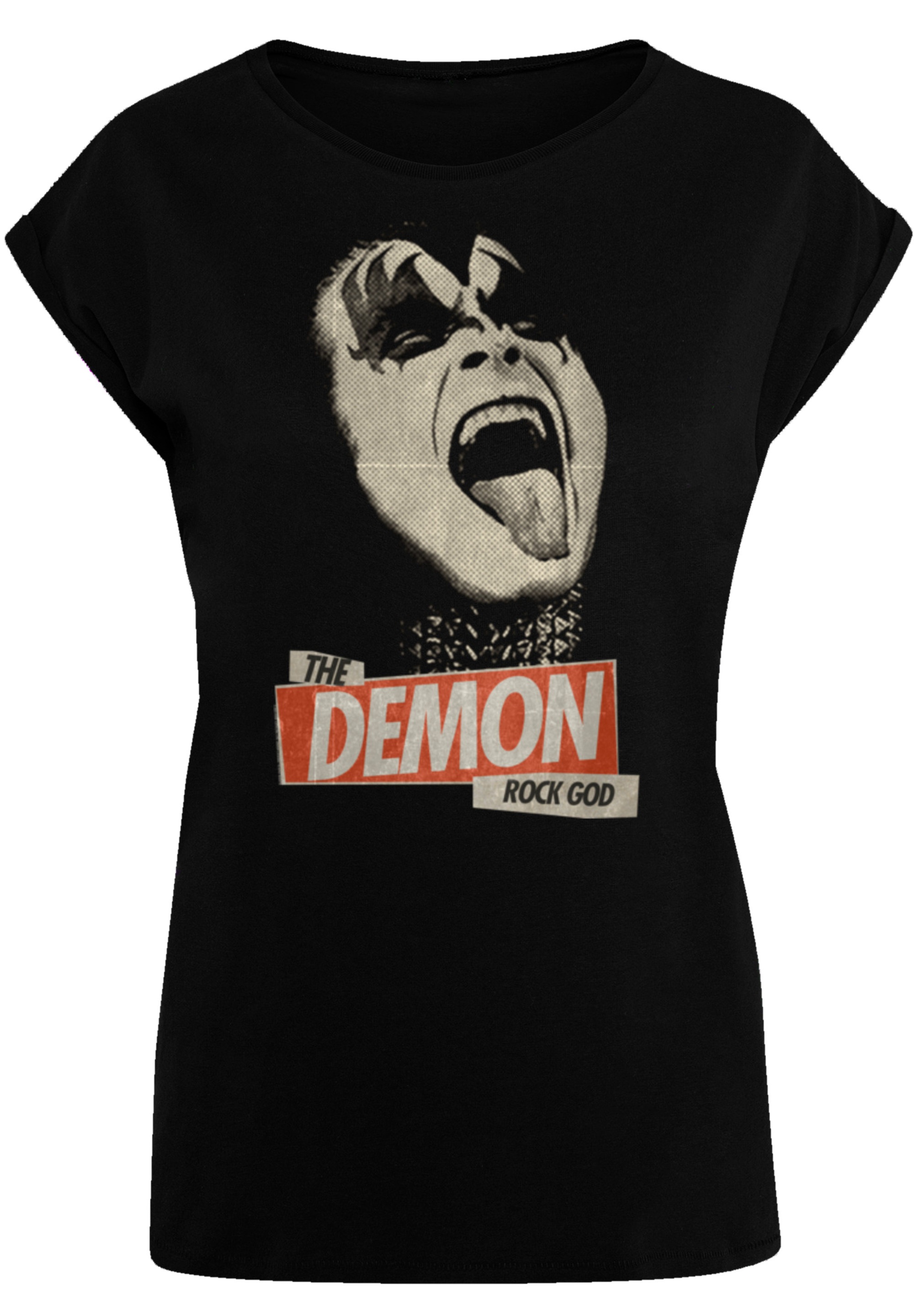 F4NT4STIC T-Shirt »Kiss Hard Rock Band Demon«, Premium Qualität