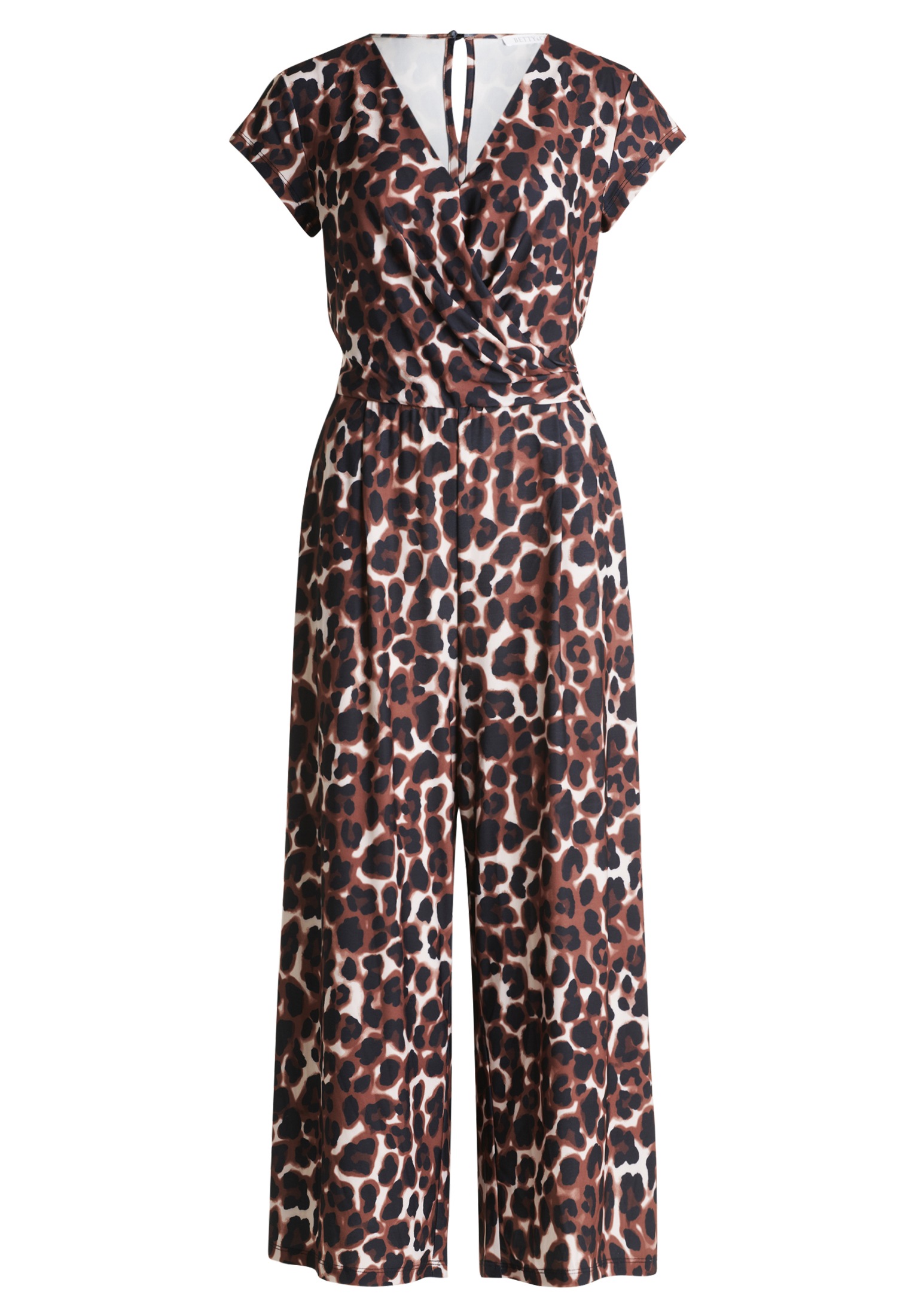Betty&Co Overall "Betty & Co Jumpsuit kurzarm", (1 tlg.), Falten günstig online kaufen