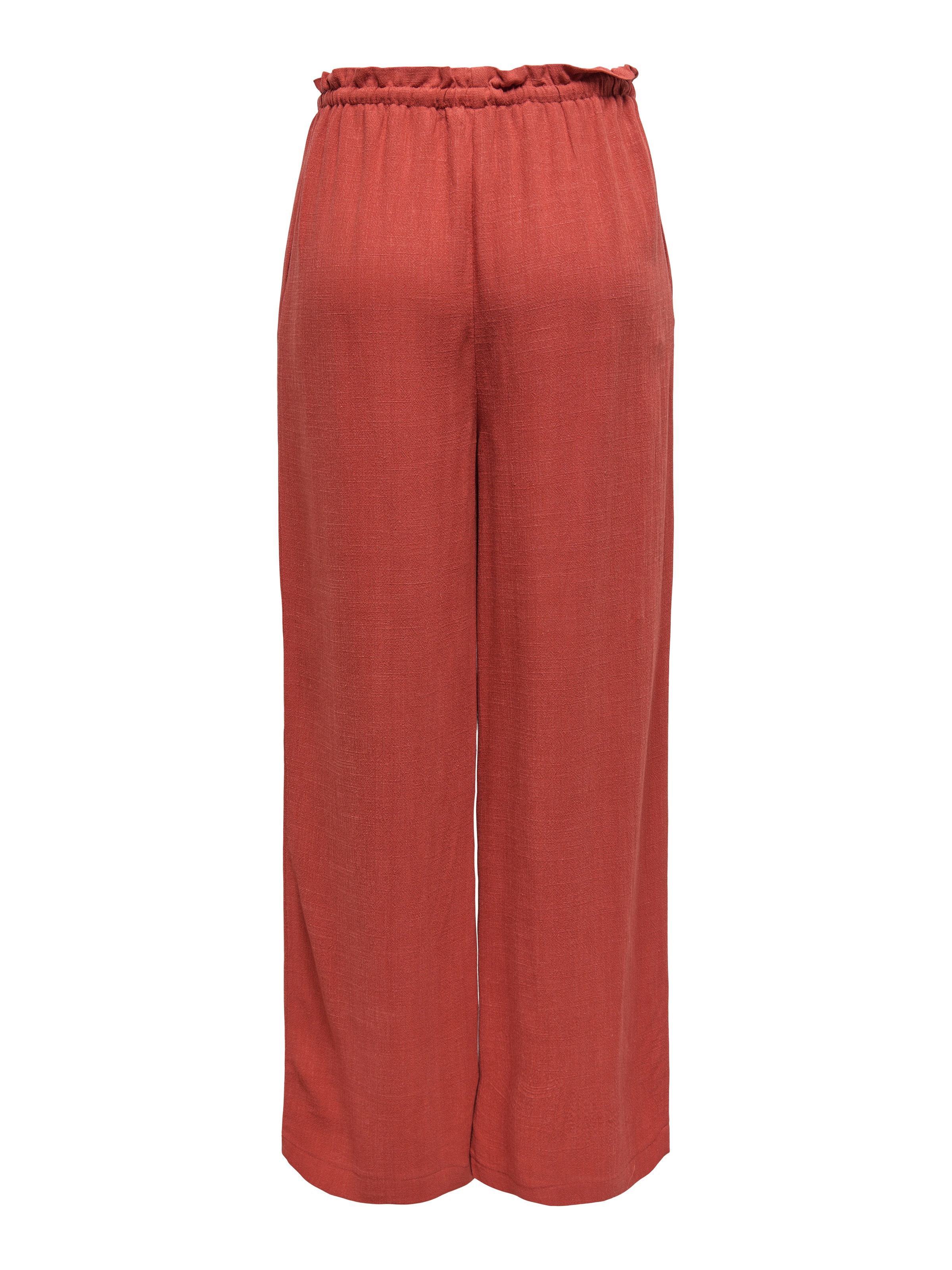 ONLY Schlupfhose "ONLSOLVI MW LINEN BL PB CULOTTE CC PNT", Sommerhose, mit günstig online kaufen