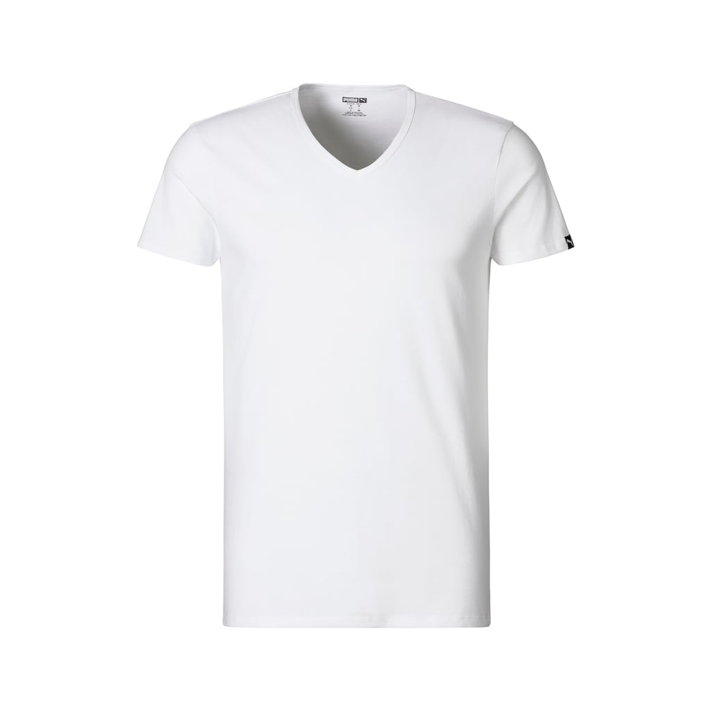 PUMA V-Shirt, (2er-Pack)