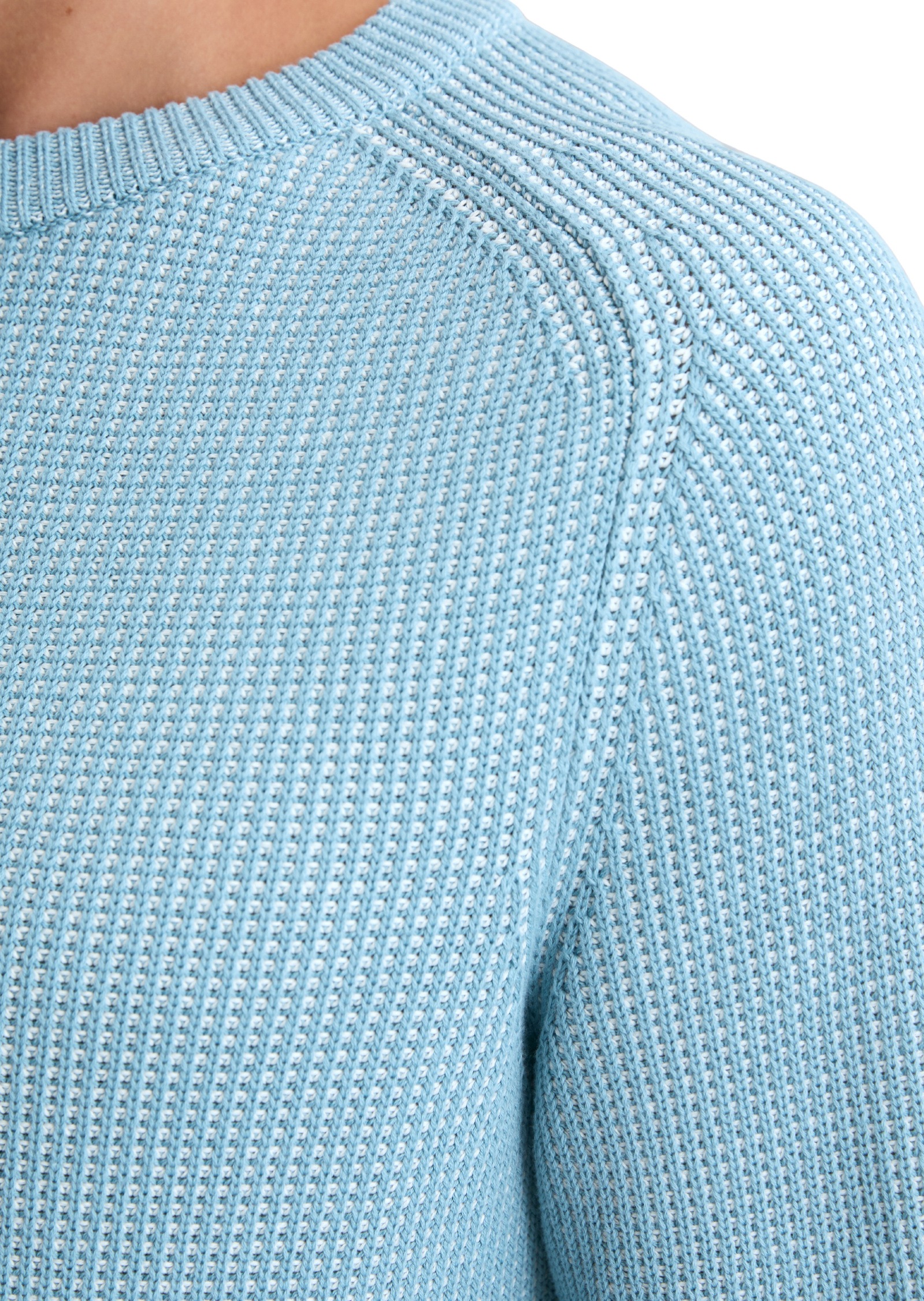 Marc O'Polo Rundhalspullover »aus Bio-Baumwolle«