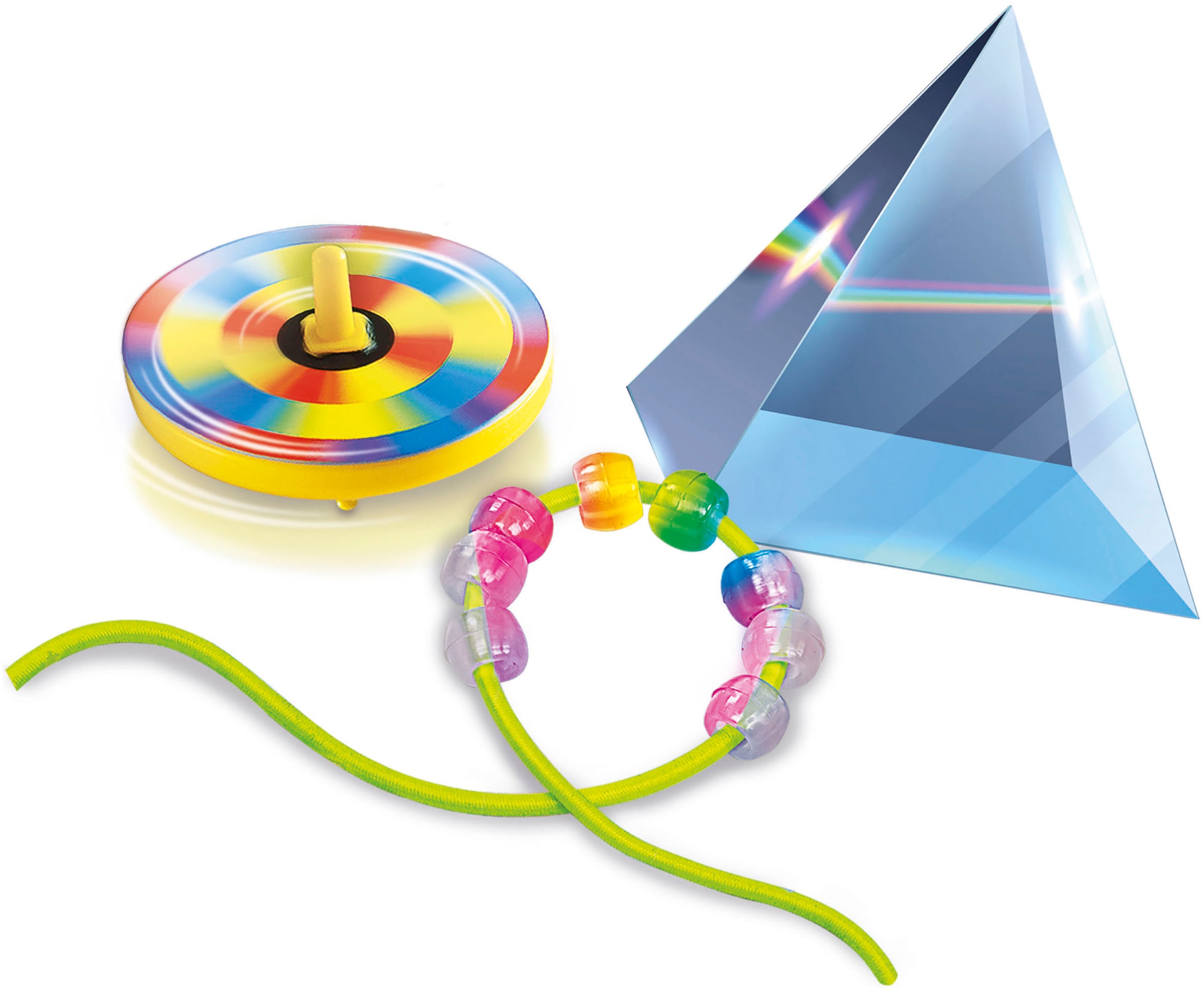 Clementoni® Experimentierkasten »Galileo Lab, Experimentiere mit Licht und Farben«, Made in Europe