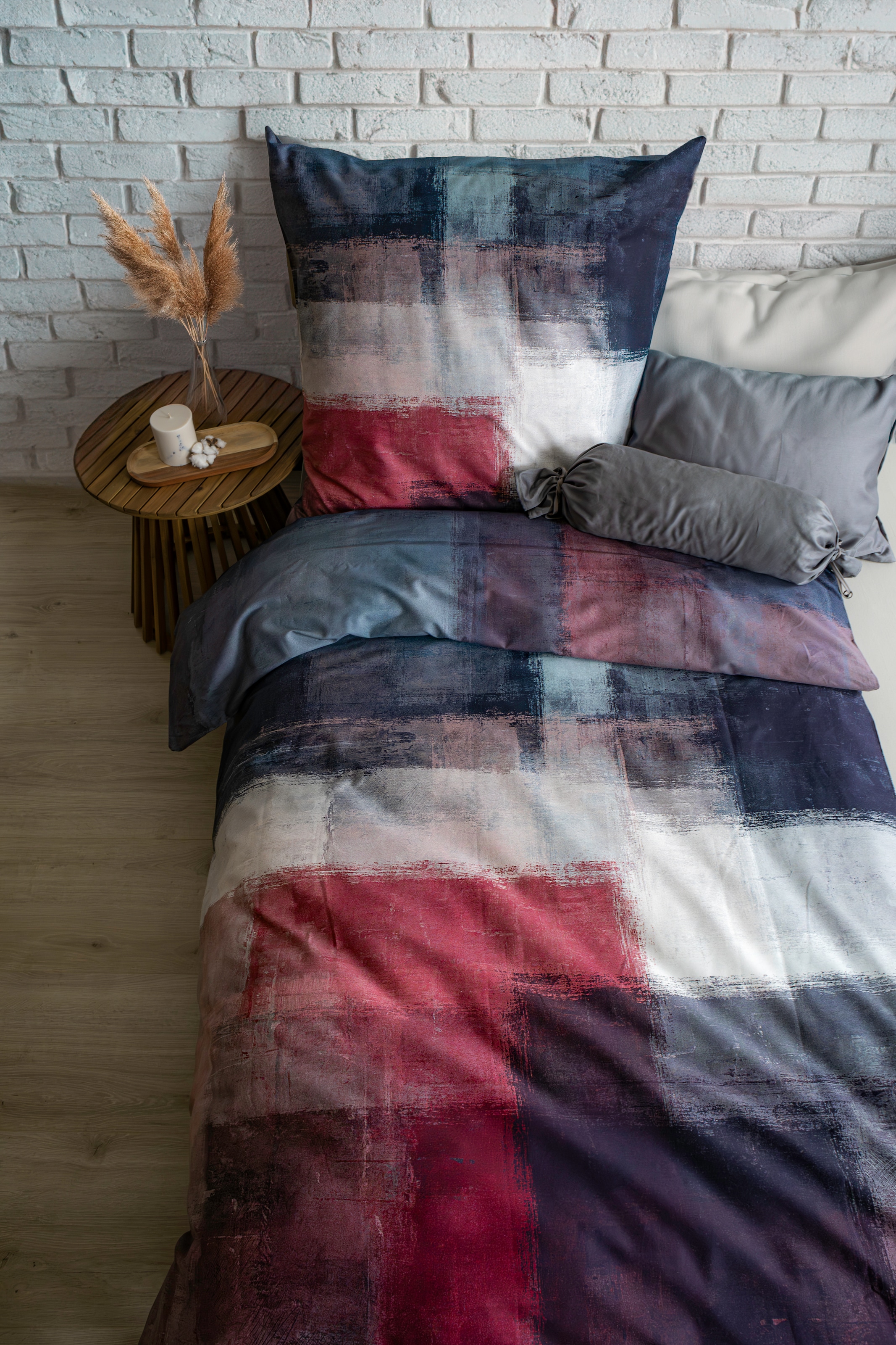 fleuresse Bettwäsche "Bed Art S" 3 Stk. tlg. Mako Satin 100% Baumwolle mit günstig online kaufen