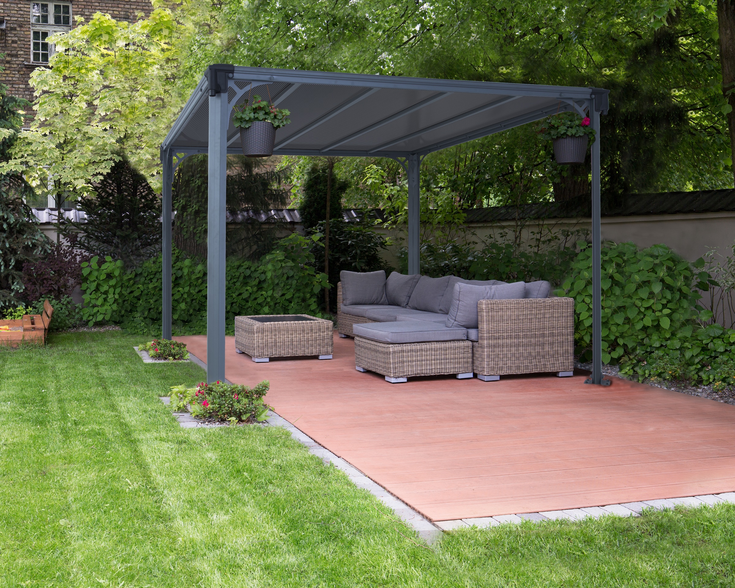 Palram - Canopia Pavillon »Milano«, BxT: 309x309 cm