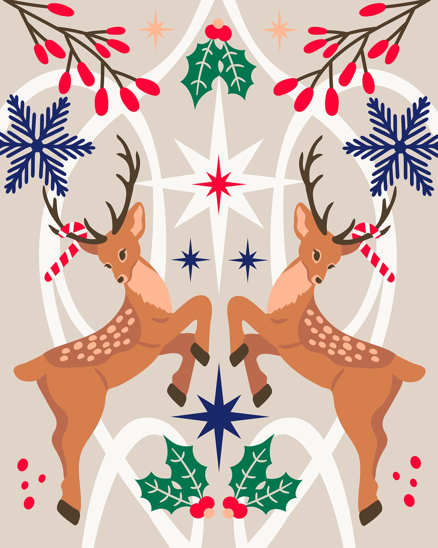 Ravensburger Malen nach Zahlen »CreArt Adults Trend, Weihnachtlicher Hirsch«, Made in Europe