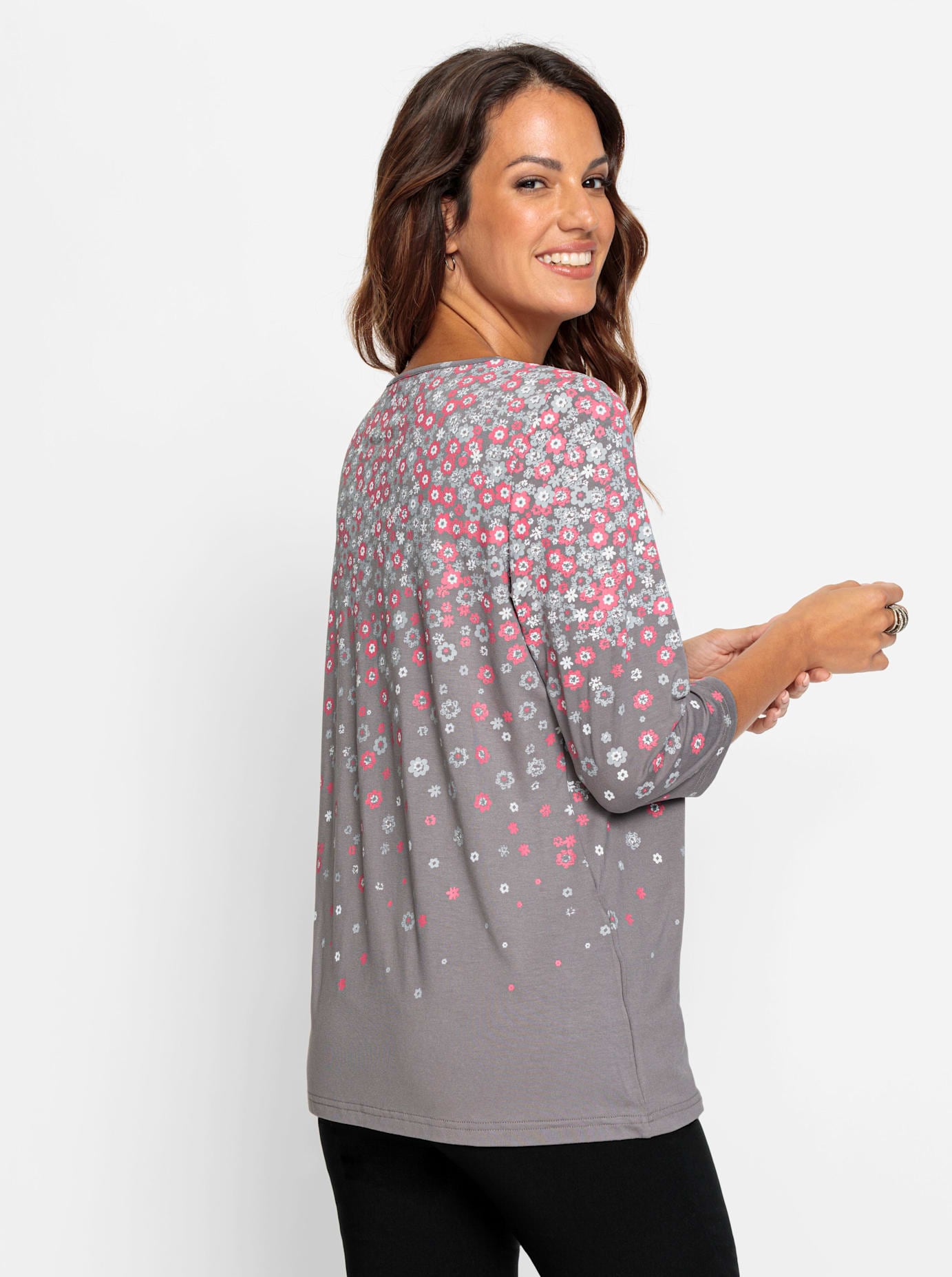 Inspirationen Print-Shirt »Tunikashirt«, (1 tlg.)