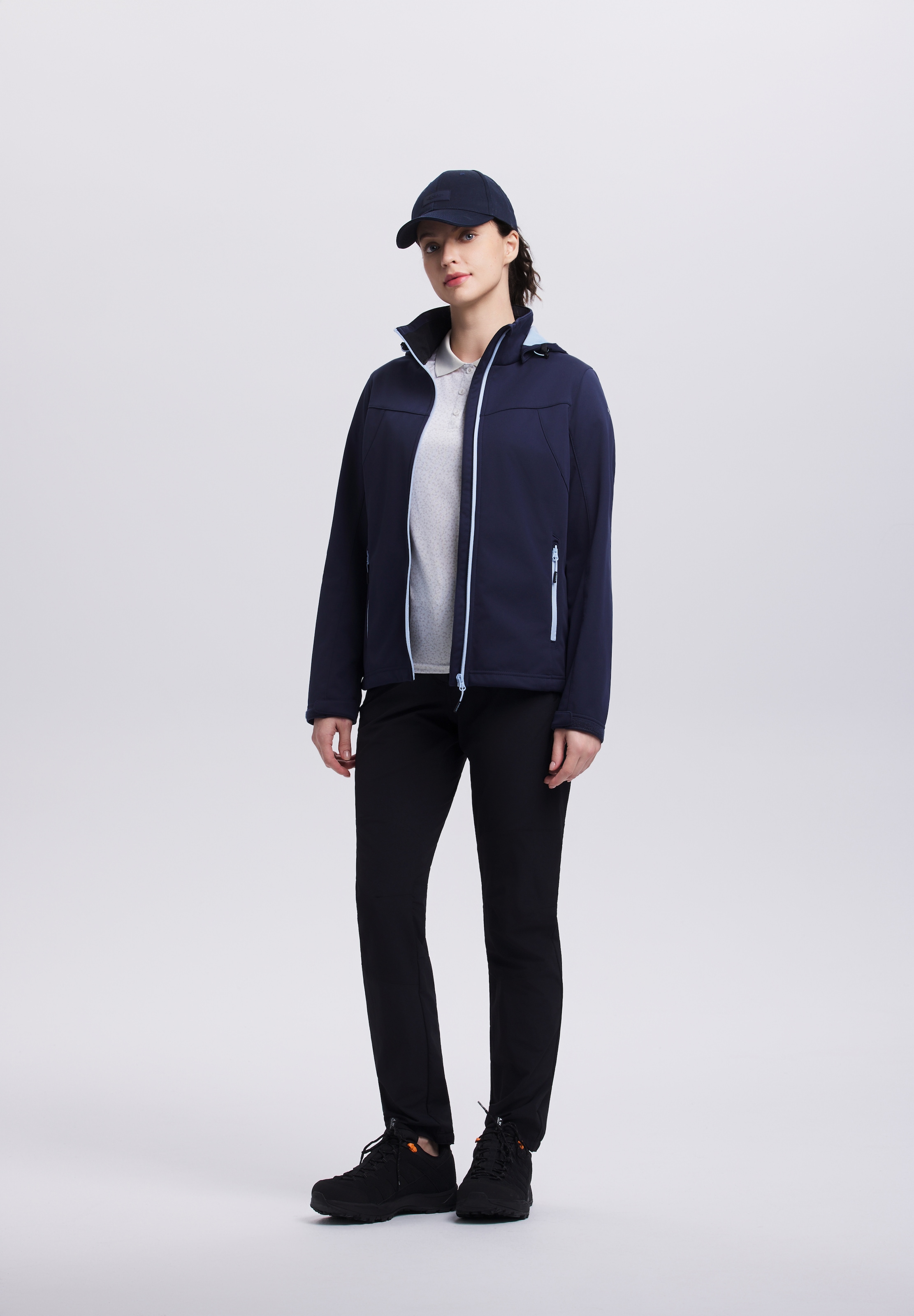 Icepeak Softshelljacke »BOISE« wasserabweisendes Material, atmungsaktiv