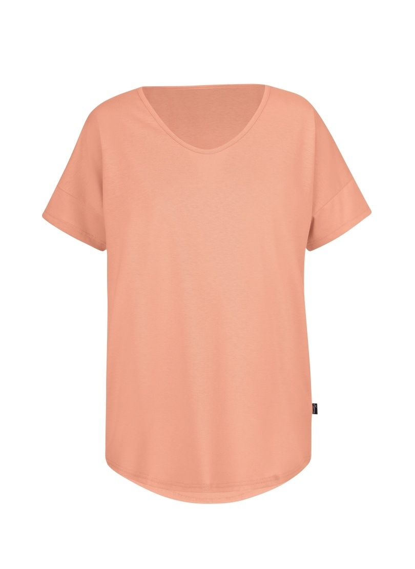 Trigema T-Shirt "TRIGEMA Oversized T-Shirt mit V-Ausschnitt" 1 Stk. günstig online kaufen