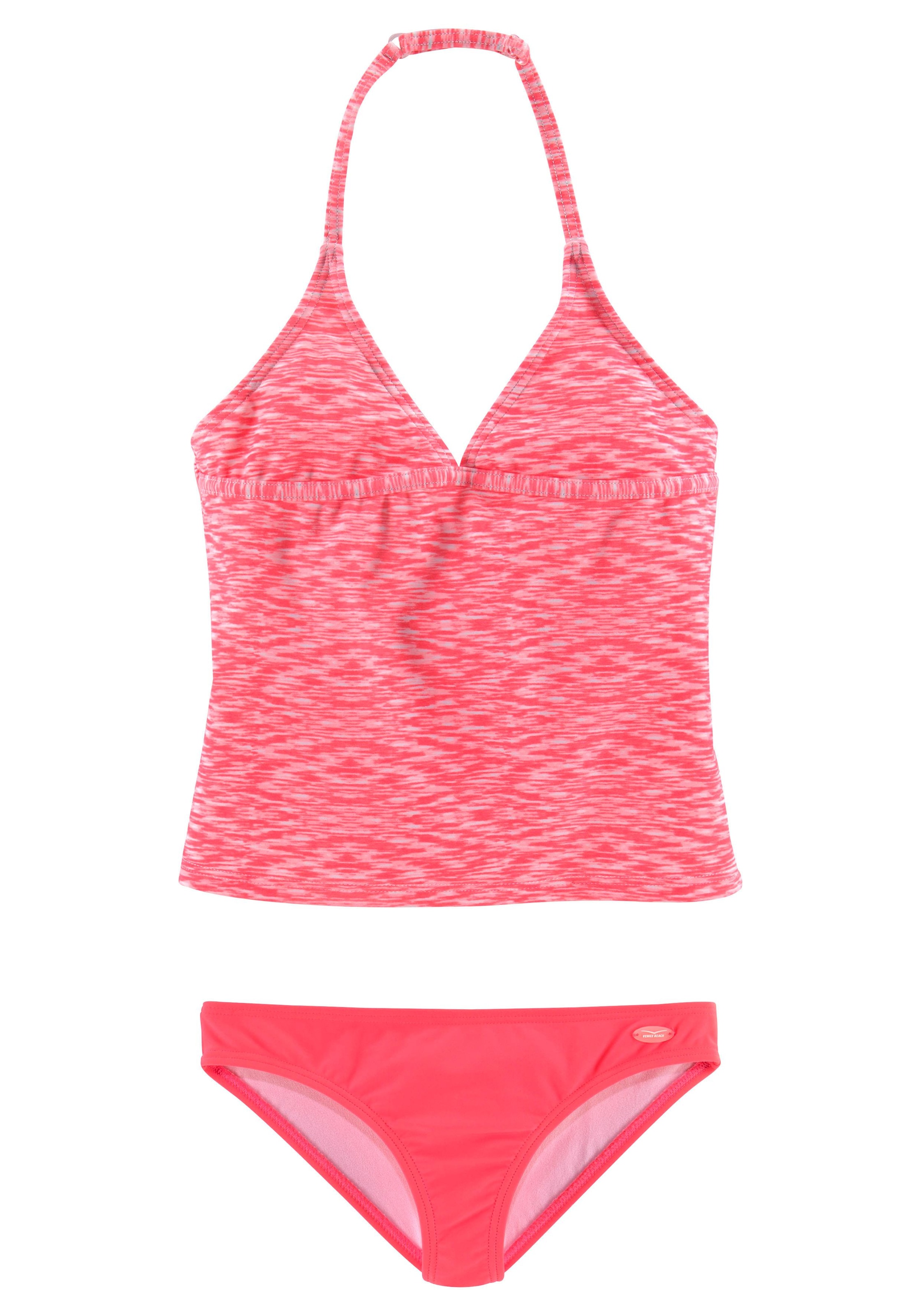 Venice Beach Tankini, in Melange-Optik