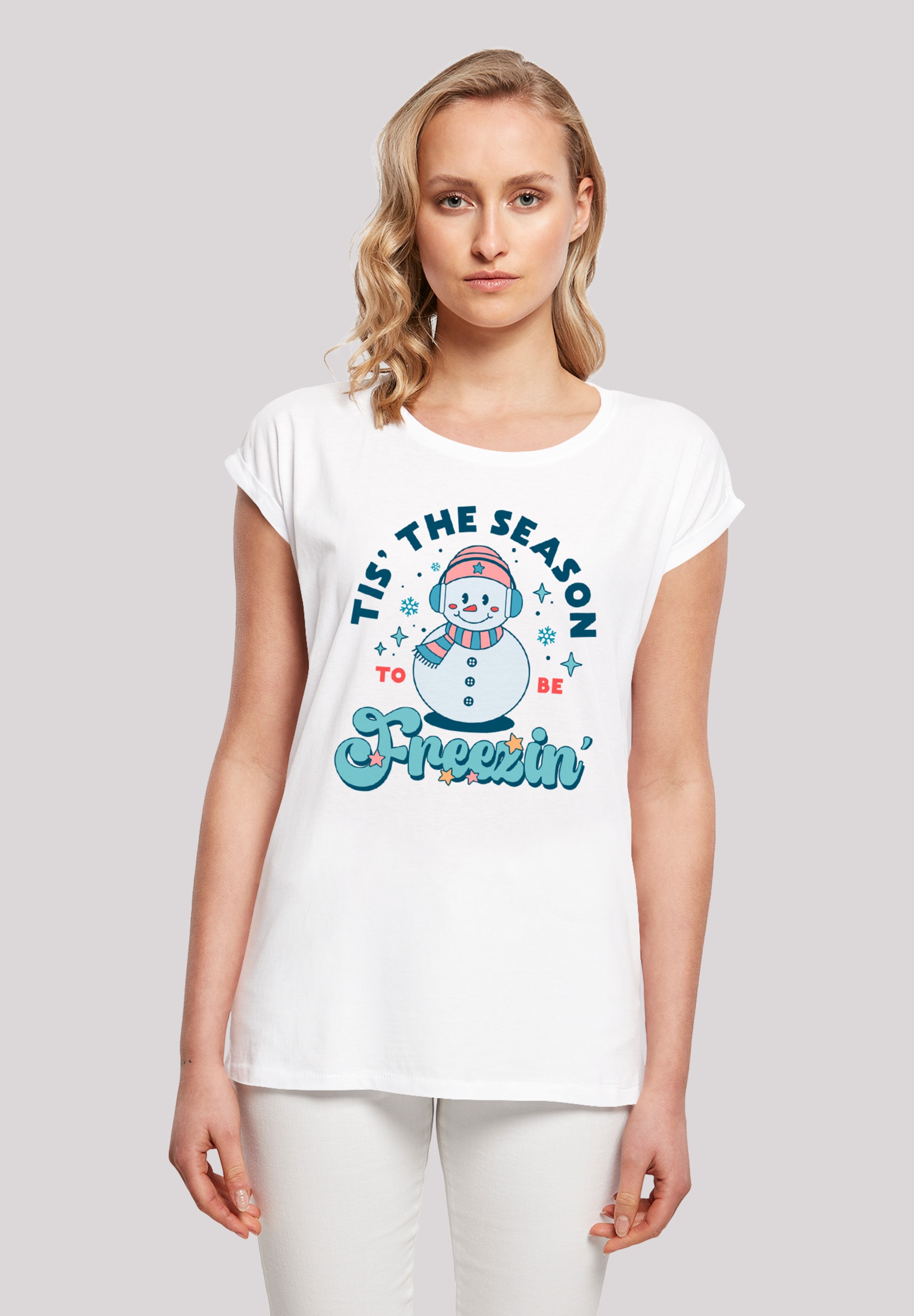 T-Shirt »Tis The Season to Be Freezin Winter«, Premium Qualität