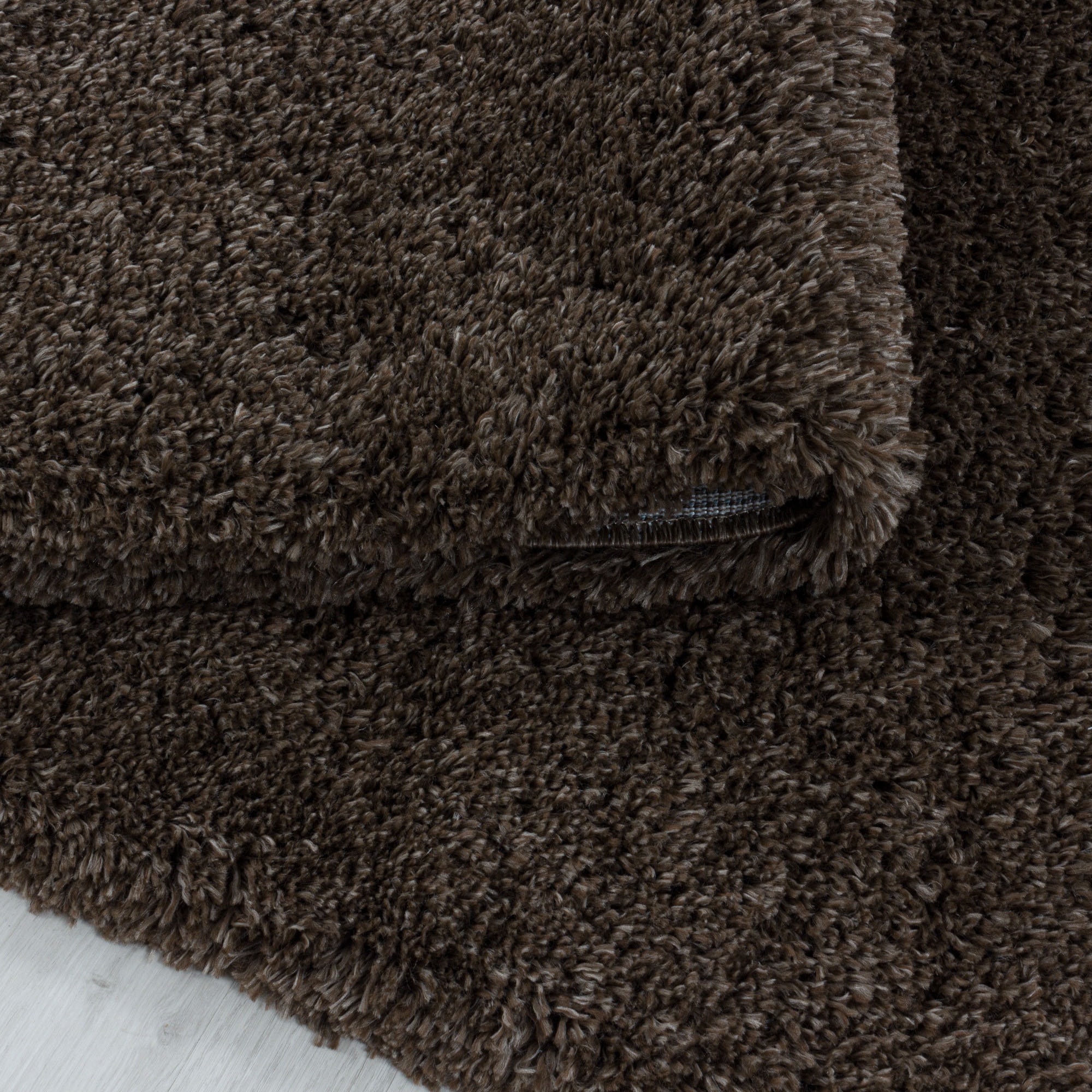 Ayyildiz Teppiche Hochflor-Teppich »FLUFFY 3500«, rund, 50 mm Höhe, Langflor, Shaggy, uni, robust, auch rechteckig erhältlich, Wohnzimmer