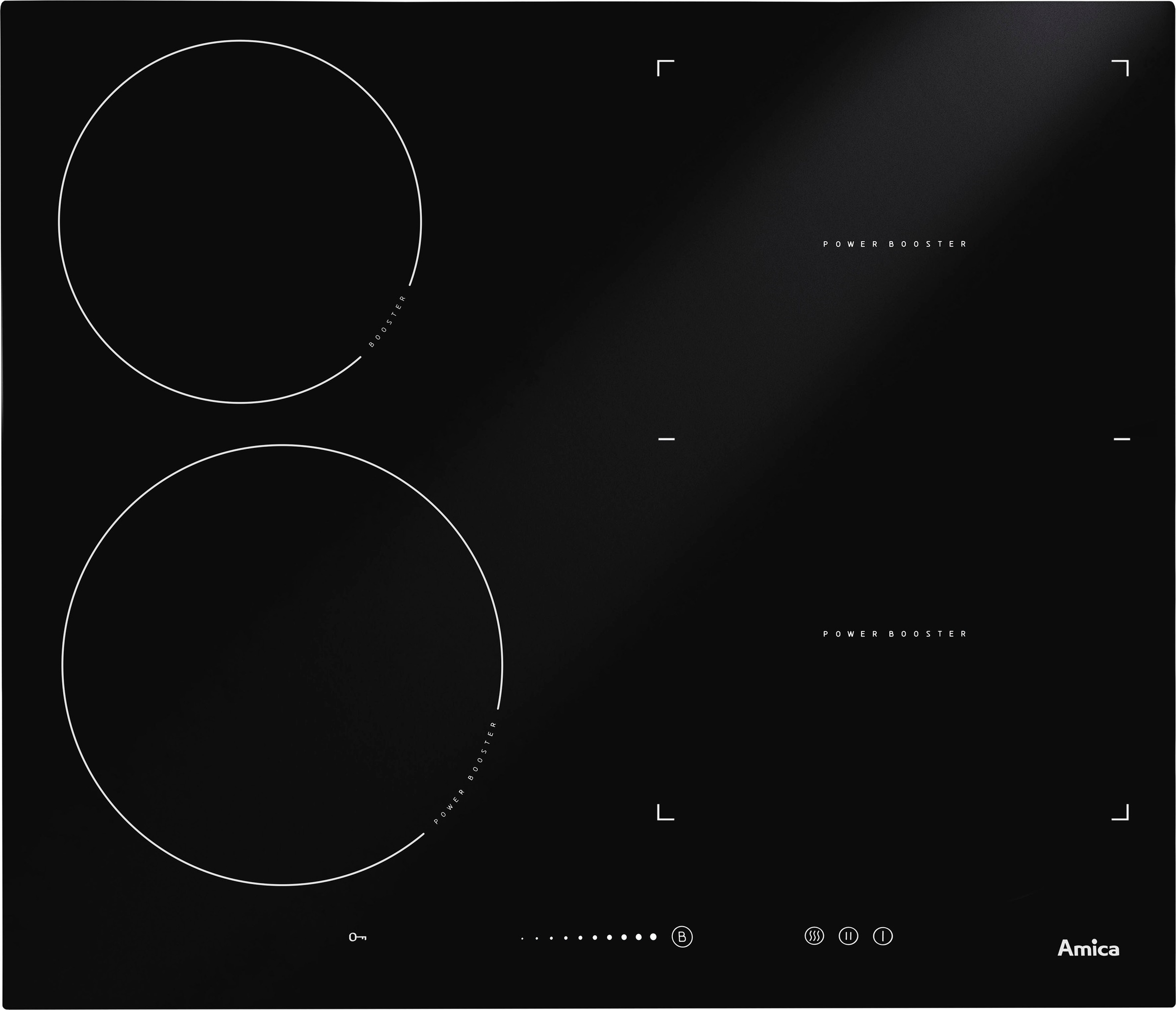 Amica KMI 752 620 C Elektro-Kochfelder - Schwarz