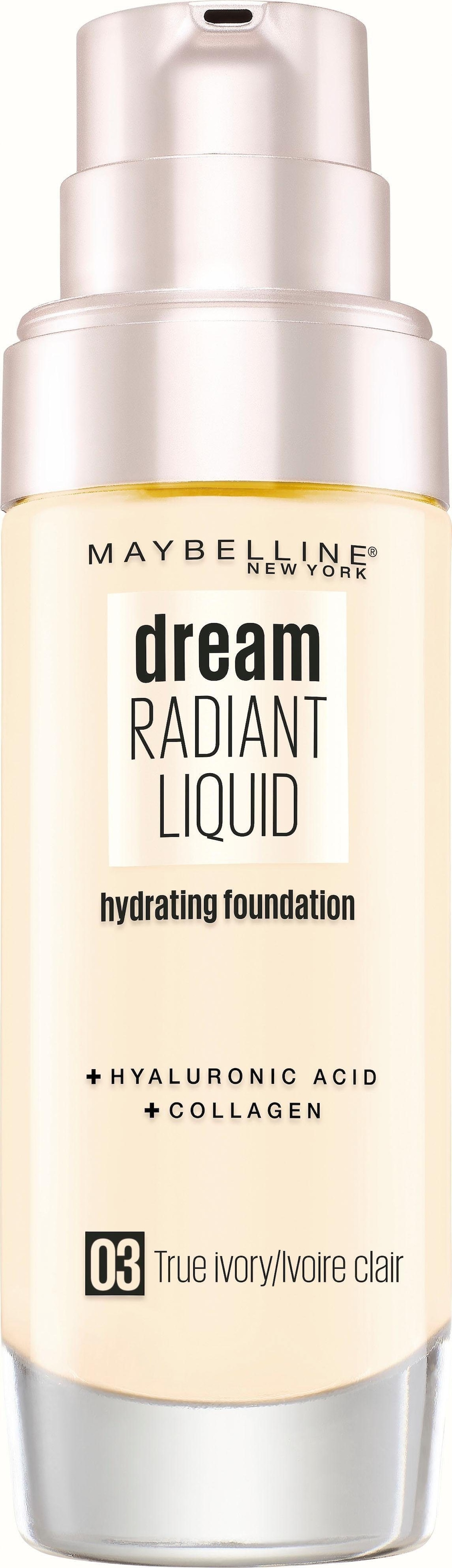 Foundation »Dream Radiant Liquid«, mit langanhaltender Formel