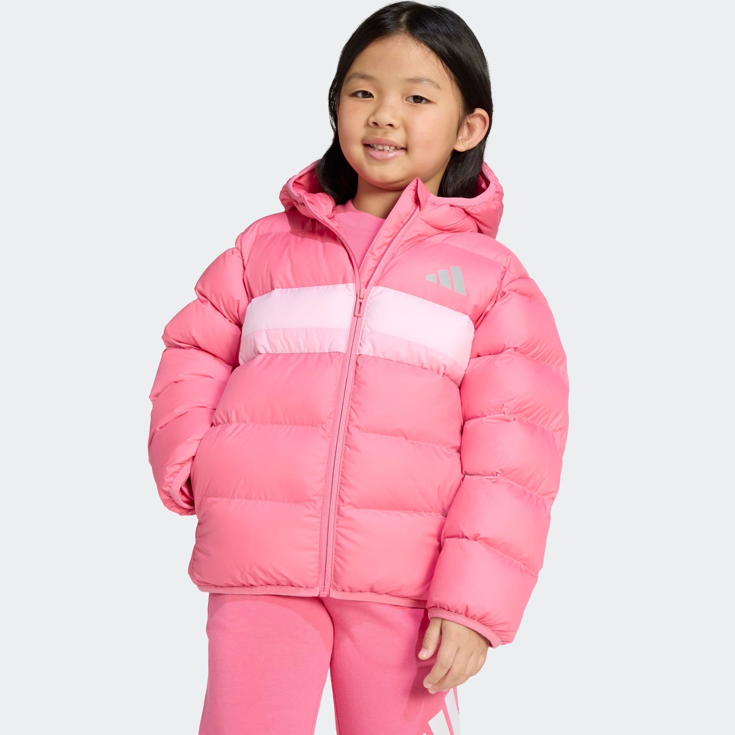 adidas Sportswear Steppjacke "KUNSTDAUNEN KINDER" für Kinder, mit Reißverschluss