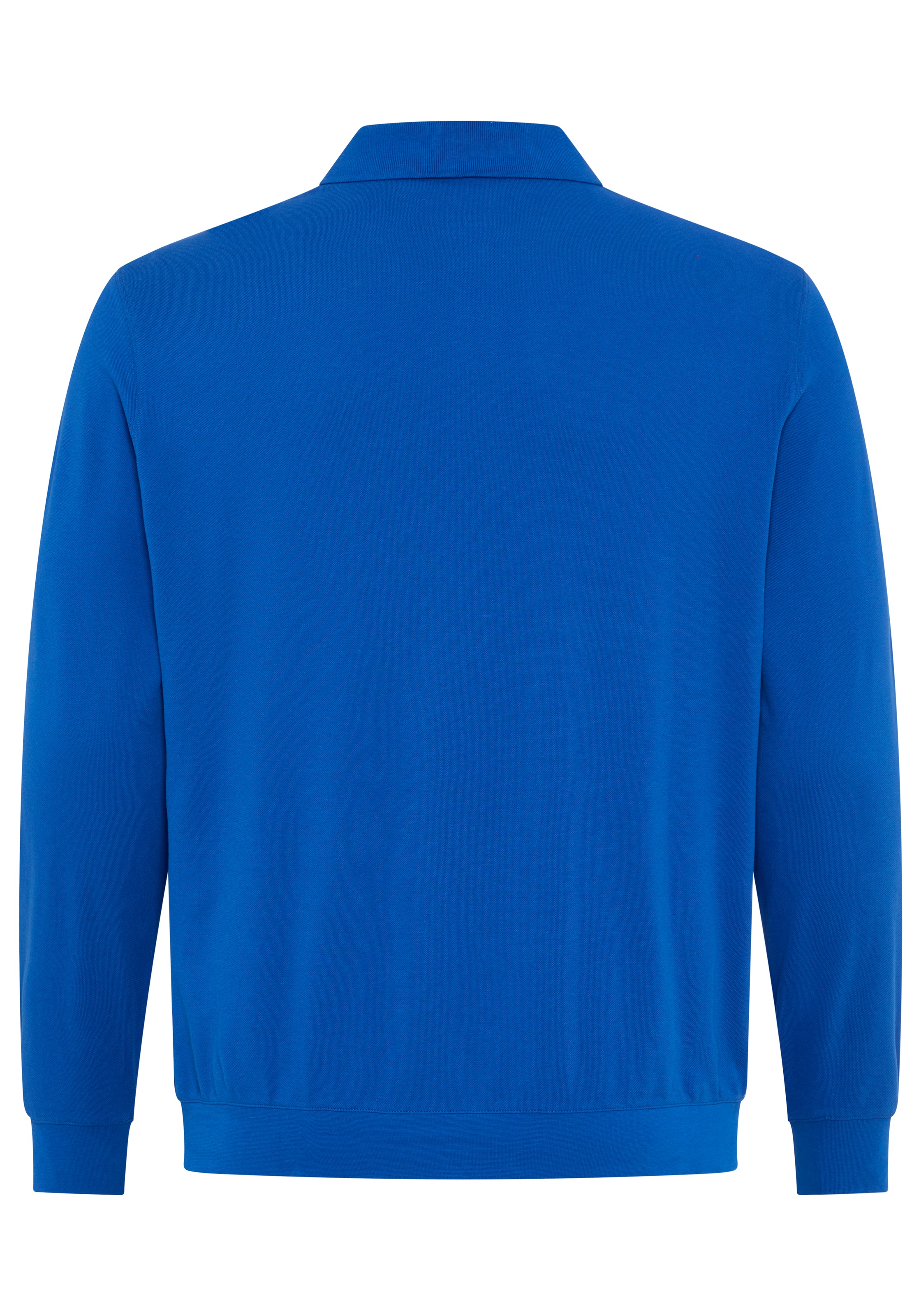 Man's World Plus Poloshirt »auch in Grosse Größen bis Gr. 7XL Bauch-Fit« mit Langarm, klassischer Polokragen, mit Knopfleiste am Ausschnitt