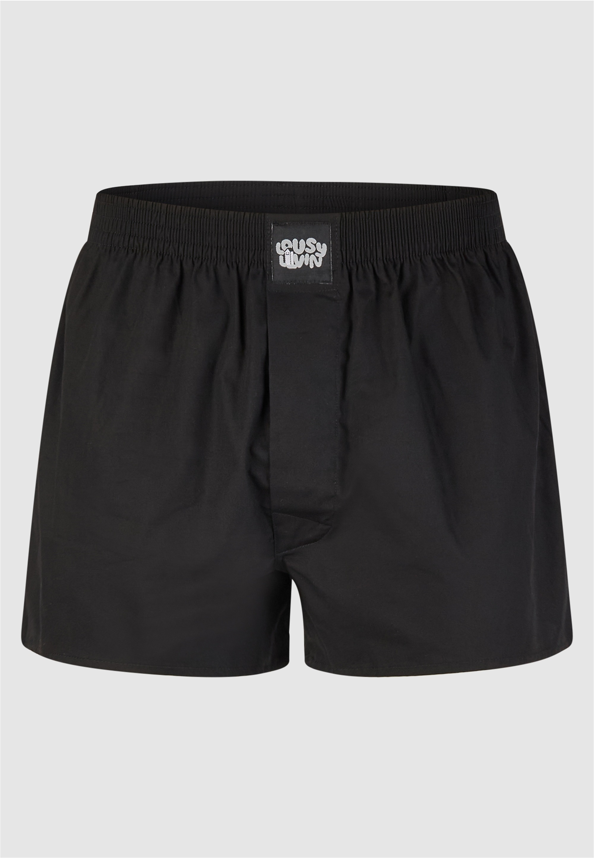 Lousy Livin Boxershorts »3Pack Boxershorts Plain 3 Pack«, 3er-Pack mit lockerem Schnitt