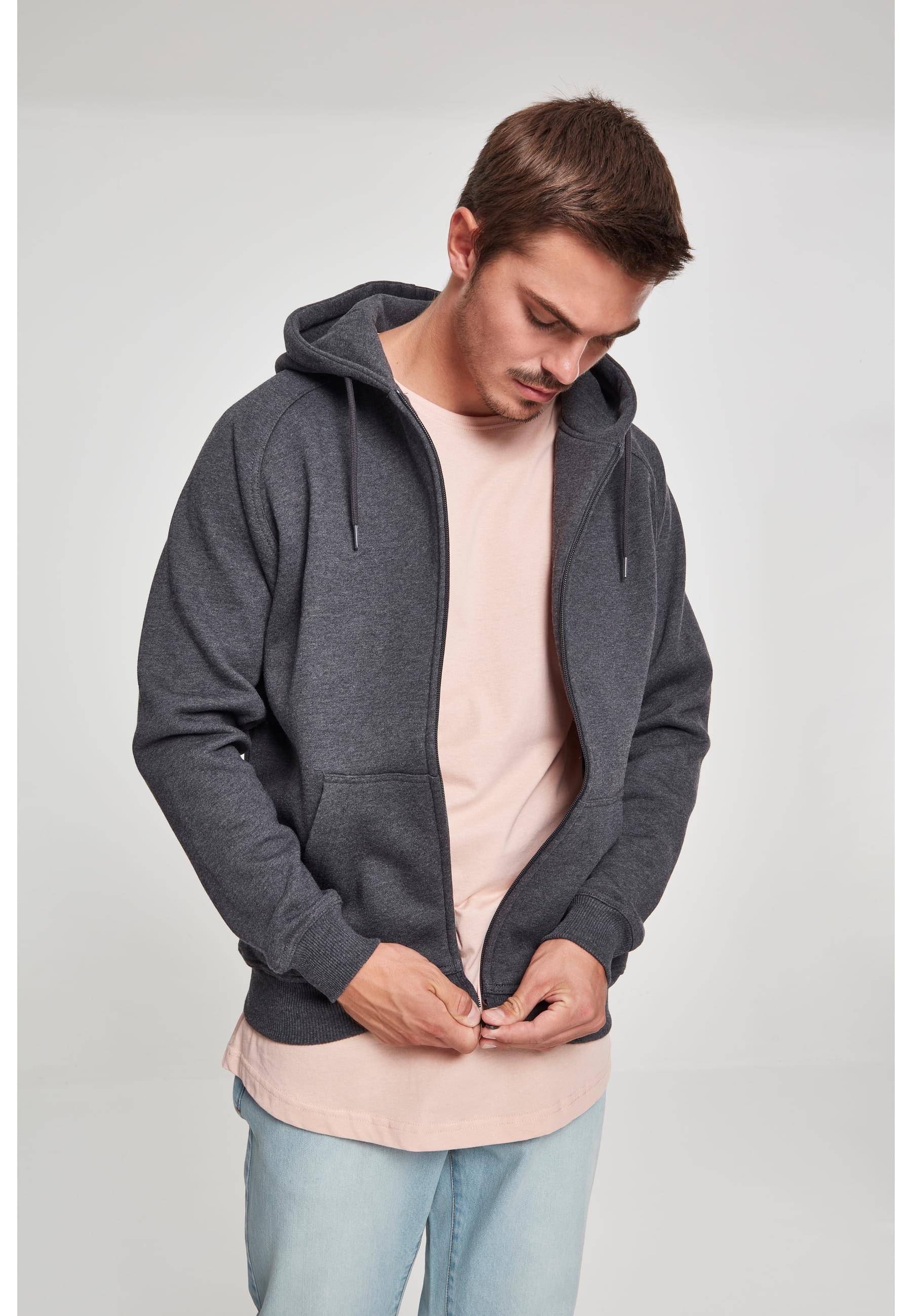 URBAN CLASSICS Sweatjacke »Urban Classics Herren Zip Hoody«