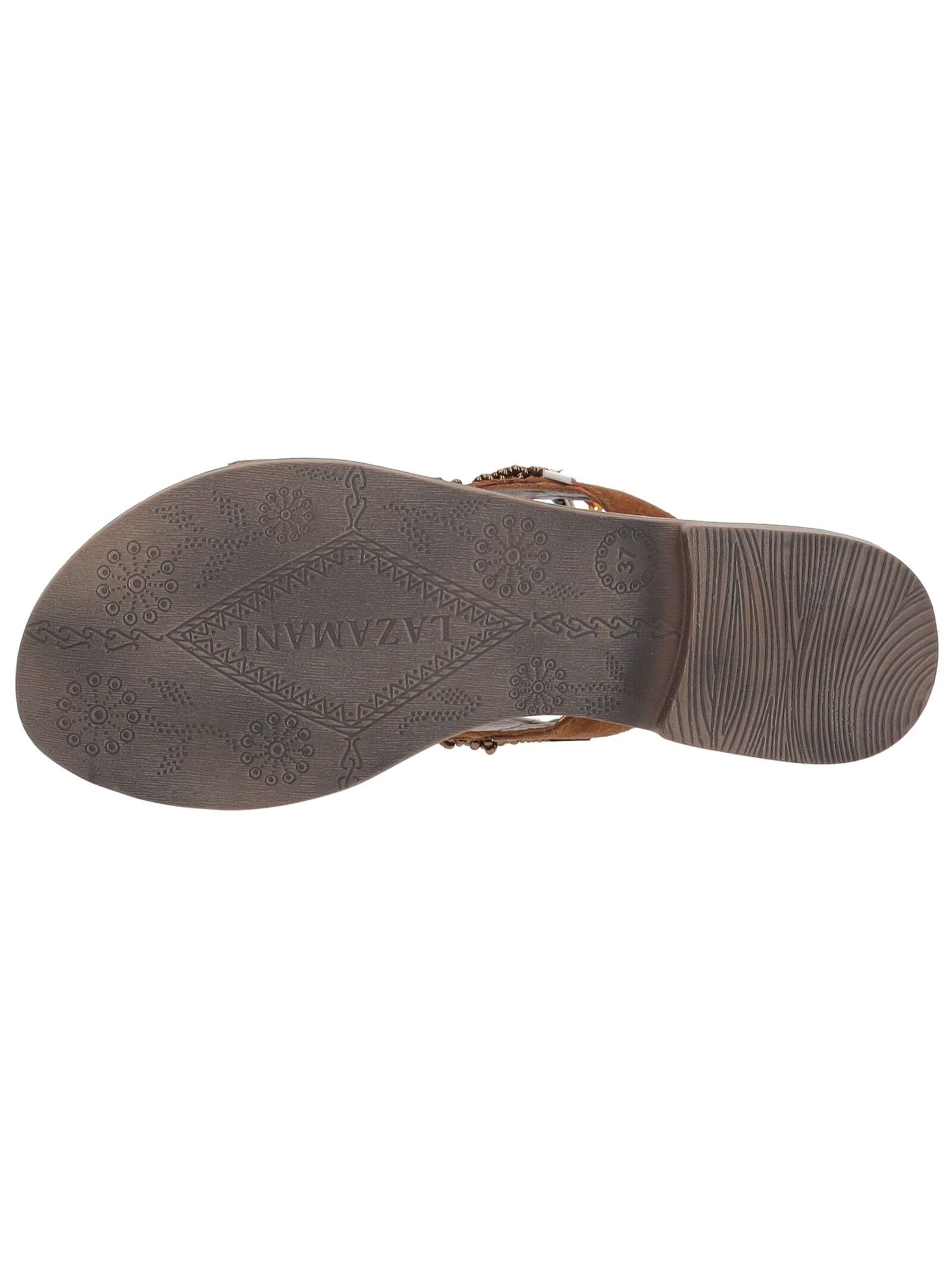 Lazamani Pantolette »Lazamani Pantoletten Leder/Textil«