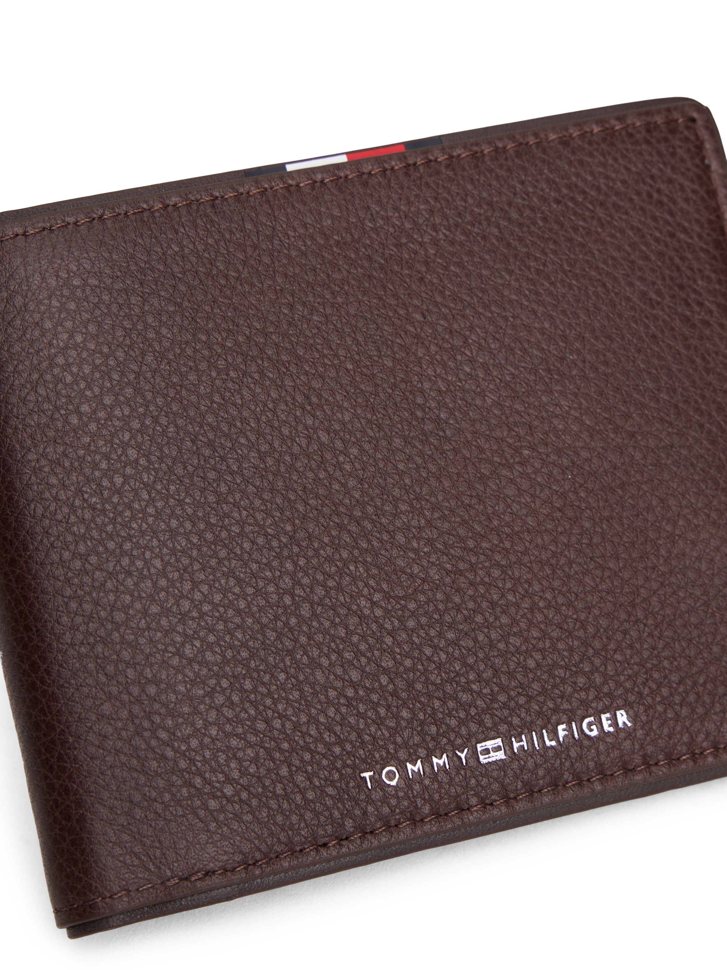 Tommy Hilfiger Geldbörse »TH CORP CC & COIN«, Men Geldbeutel, Portemonnaie, zum praktischen Aufklappen