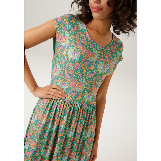 Aniston CASUAL Sommerkleid, mit extravagantem Paisley-Muster bedruckt -  NEUE KOLLEKTION kaufen | BAUR